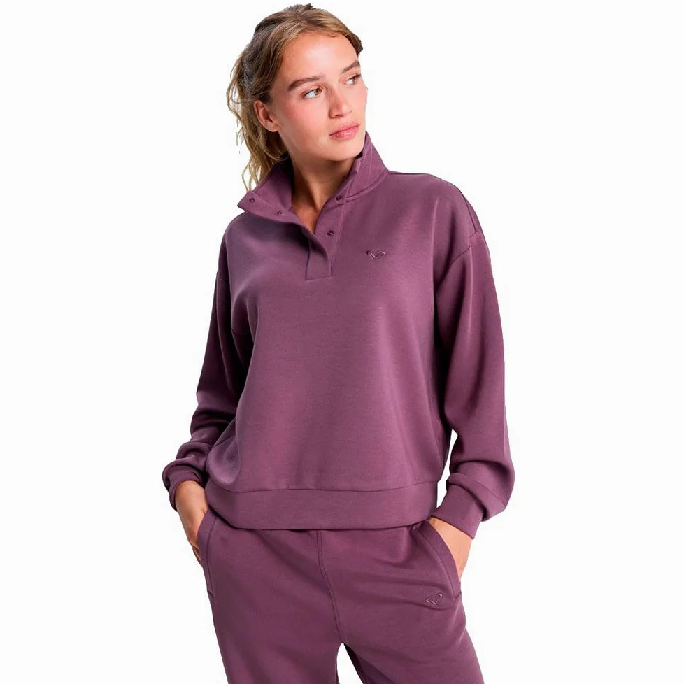Roxy Rise & Vibe Sweet Fleece Sweater Femme (Lot de 1)