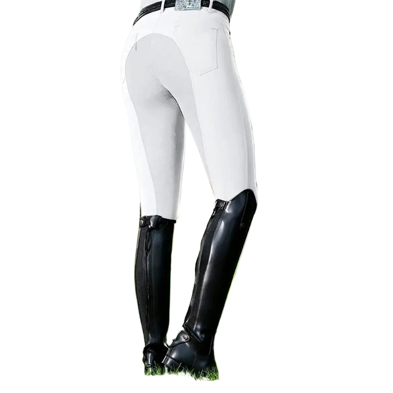Pantalons d'équitation for Femmes et Hommes, Pantalons Taille Haute à la Mode, Pantalons de Cyclisme Solides