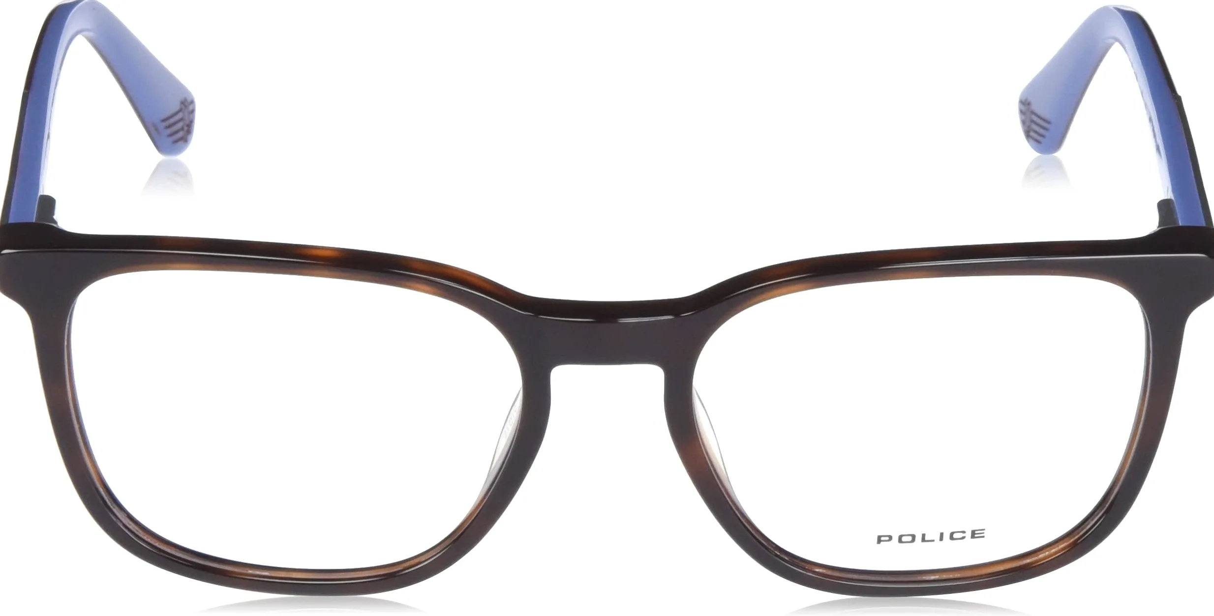 Police Lunettes pour Enfants, Havana foncé Brillant, 51
