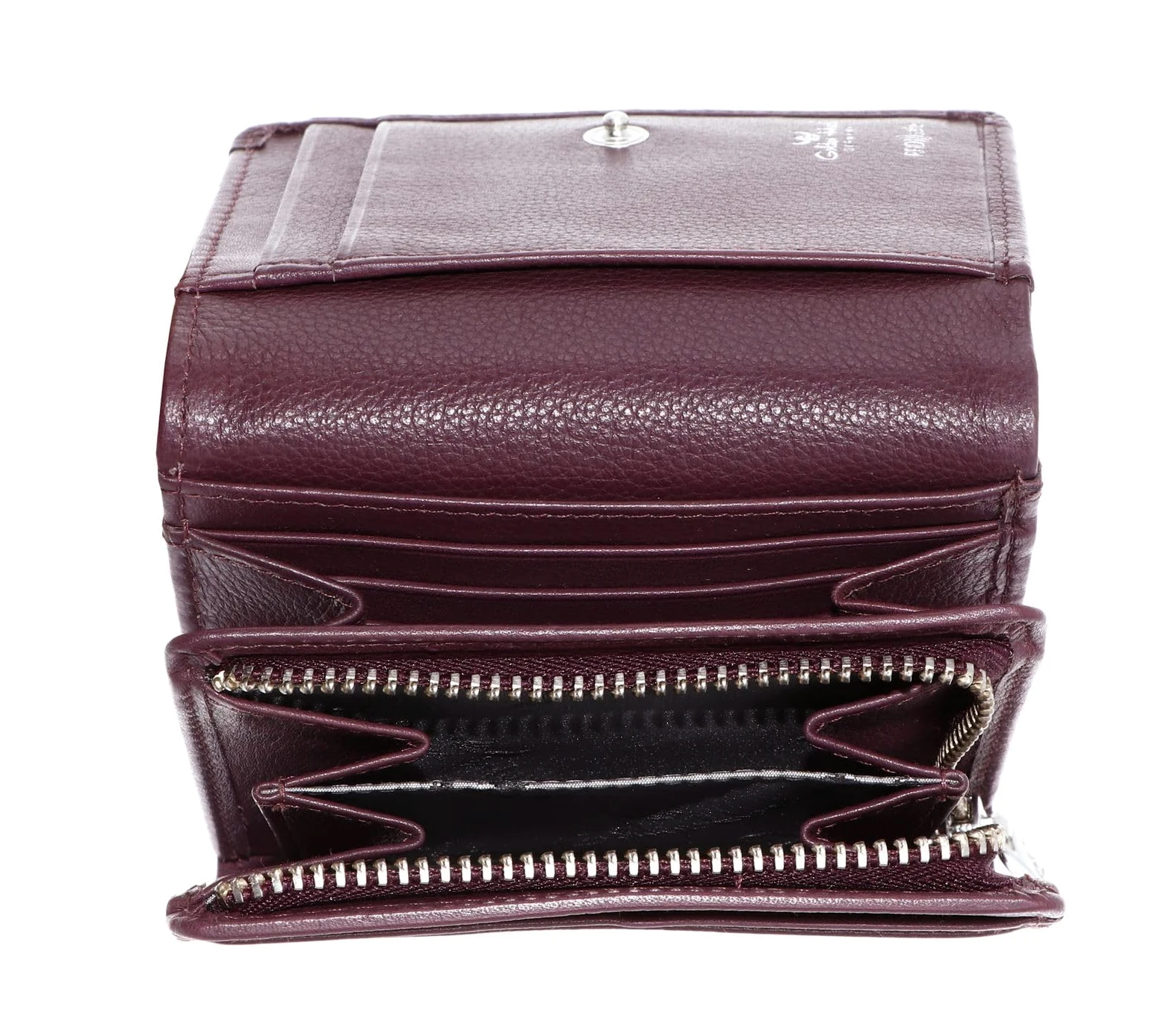 Golden Head Cuir Porte-Monnaie Madrid RFID Protect RV-Börse 3335 Aubergine Violet foncé
