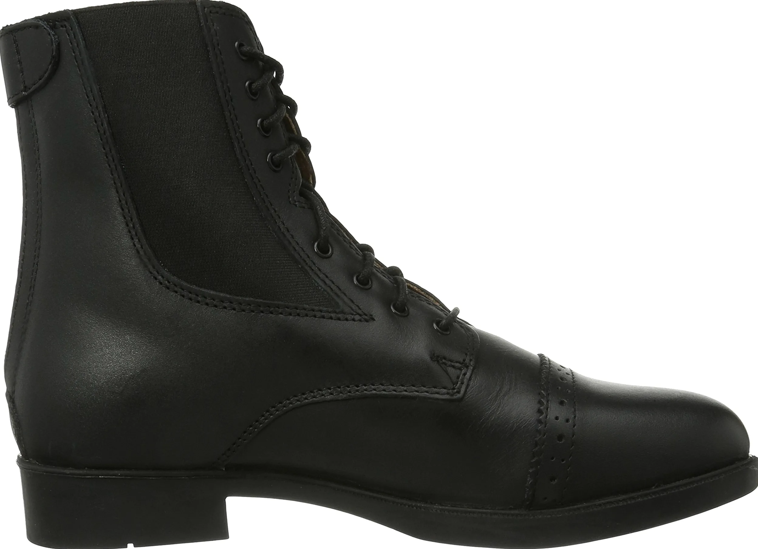 Kerbl Schnürstiefelette Monaco Glattleder, Schwarz GR. 40, Bottes d'équitation pour Femme - Noir - Schwarz (Schwarz; 19-0303), 40 EU