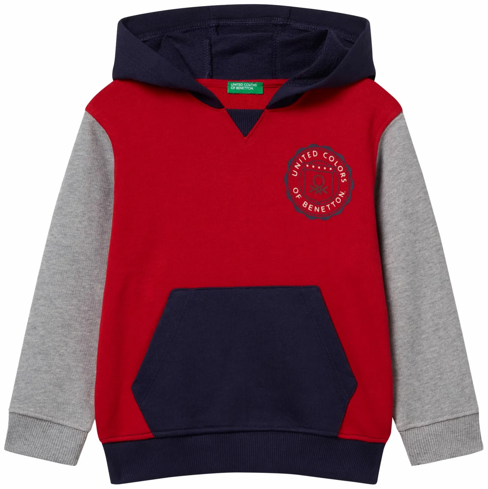 United Colors of Benetton Maglia C/CAPP. M/L 3j68g2014 Sweatshirt à Capuche Mixte (Lot de 1)