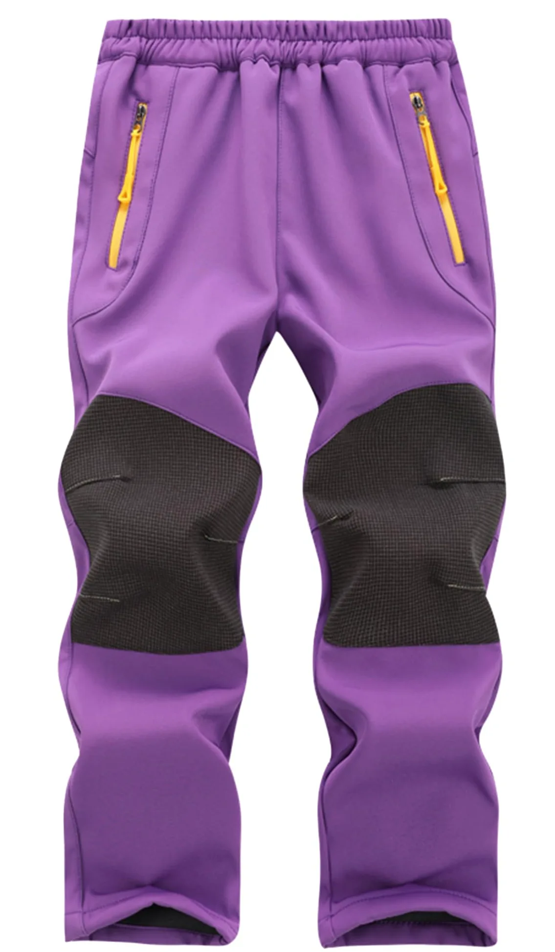 SEAUR Mode Pantalon Softshell Enfant Coupe Hiver d'Extérieur Enfant Pantalon Thermique Imperméable Ski 2-9 Ans
