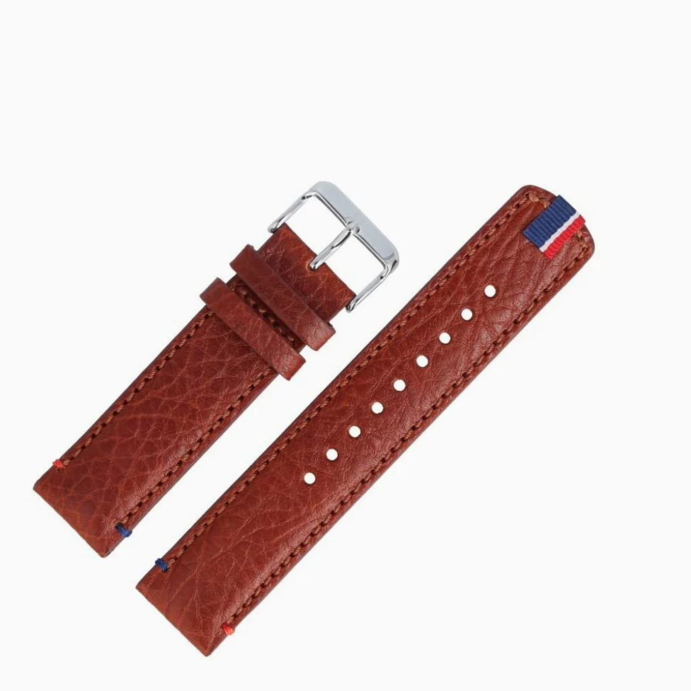 Tommy Hilfiger Bracelet de Montre 22mm Cuir Marron 679301739