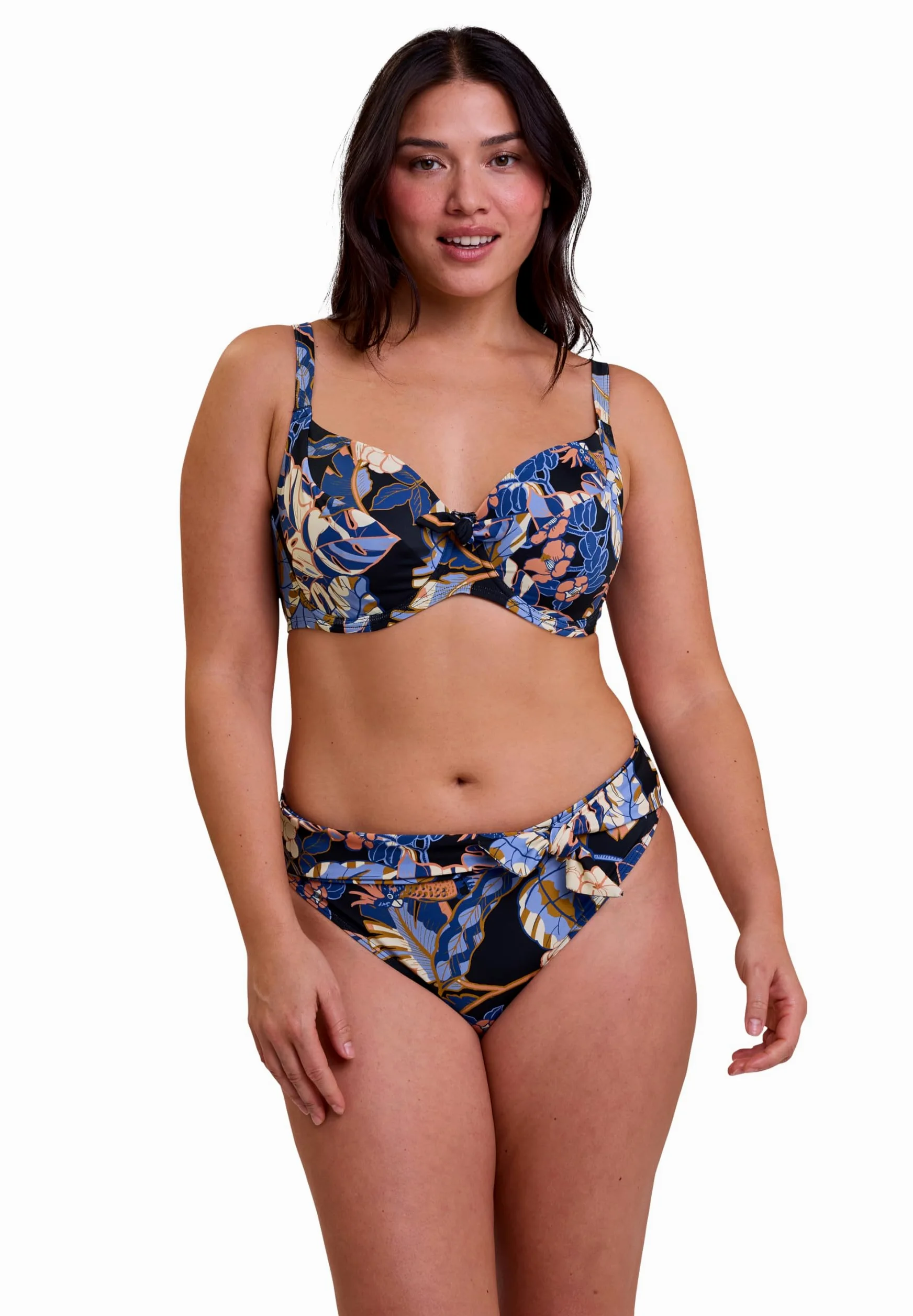 sans Complexe-Haut de Maillot de Bain Emboitant avec Armatures-Fidji-Noir