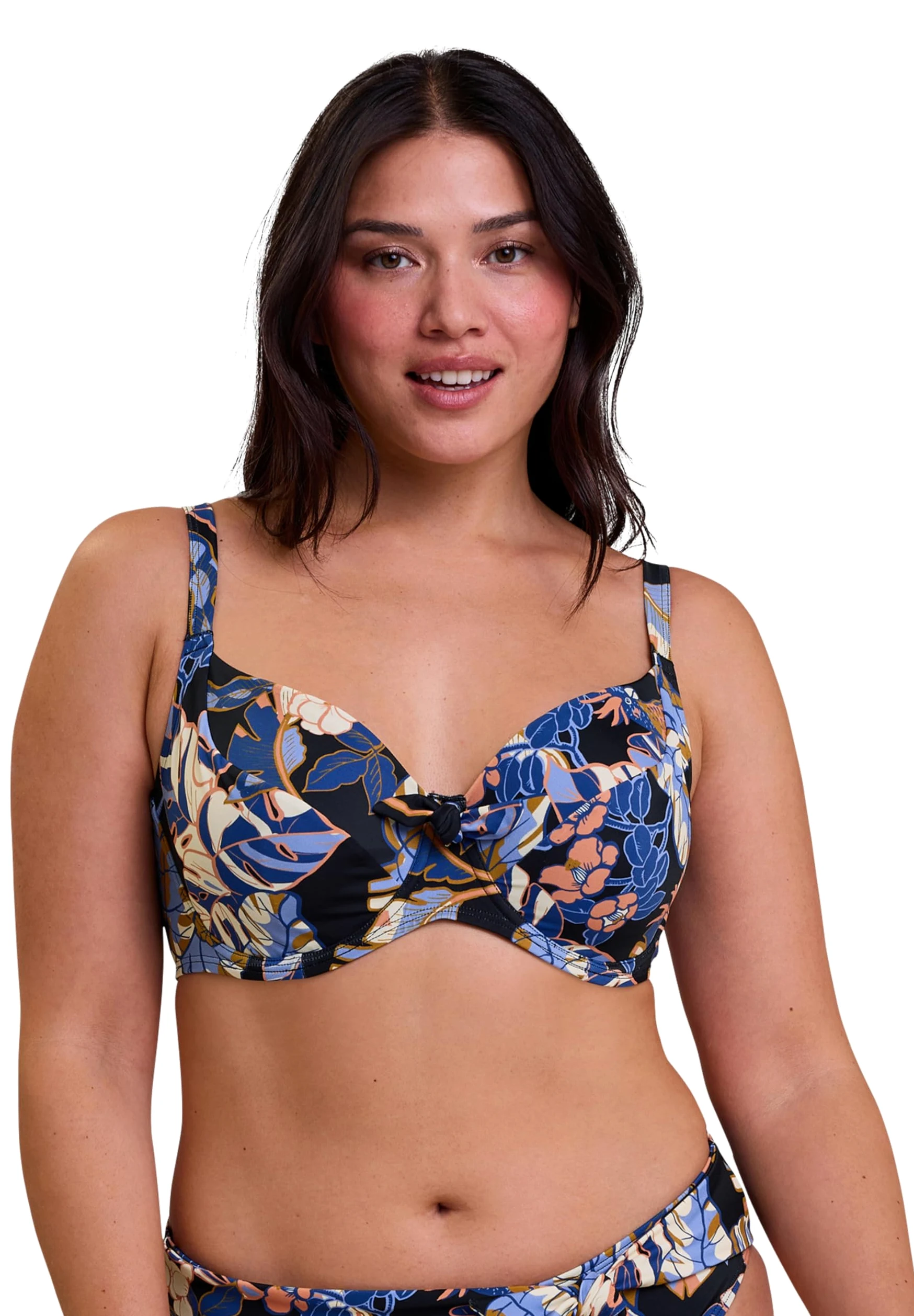 sans Complexe-Haut de Maillot de Bain Emboitant avec Armatures-Fidji-Noir