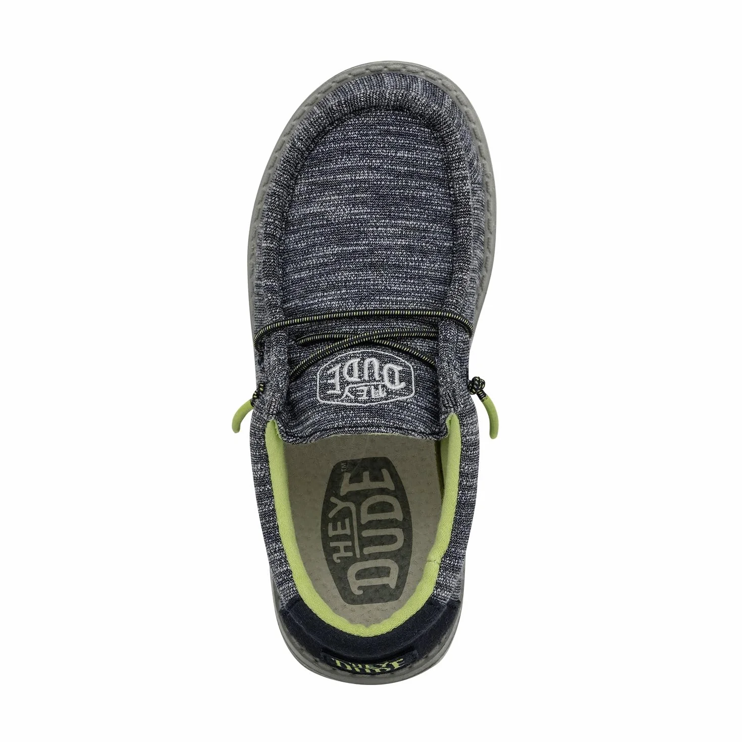 HEYDUDE Garçon Wally Youth Stretch MOC Toe Shoes