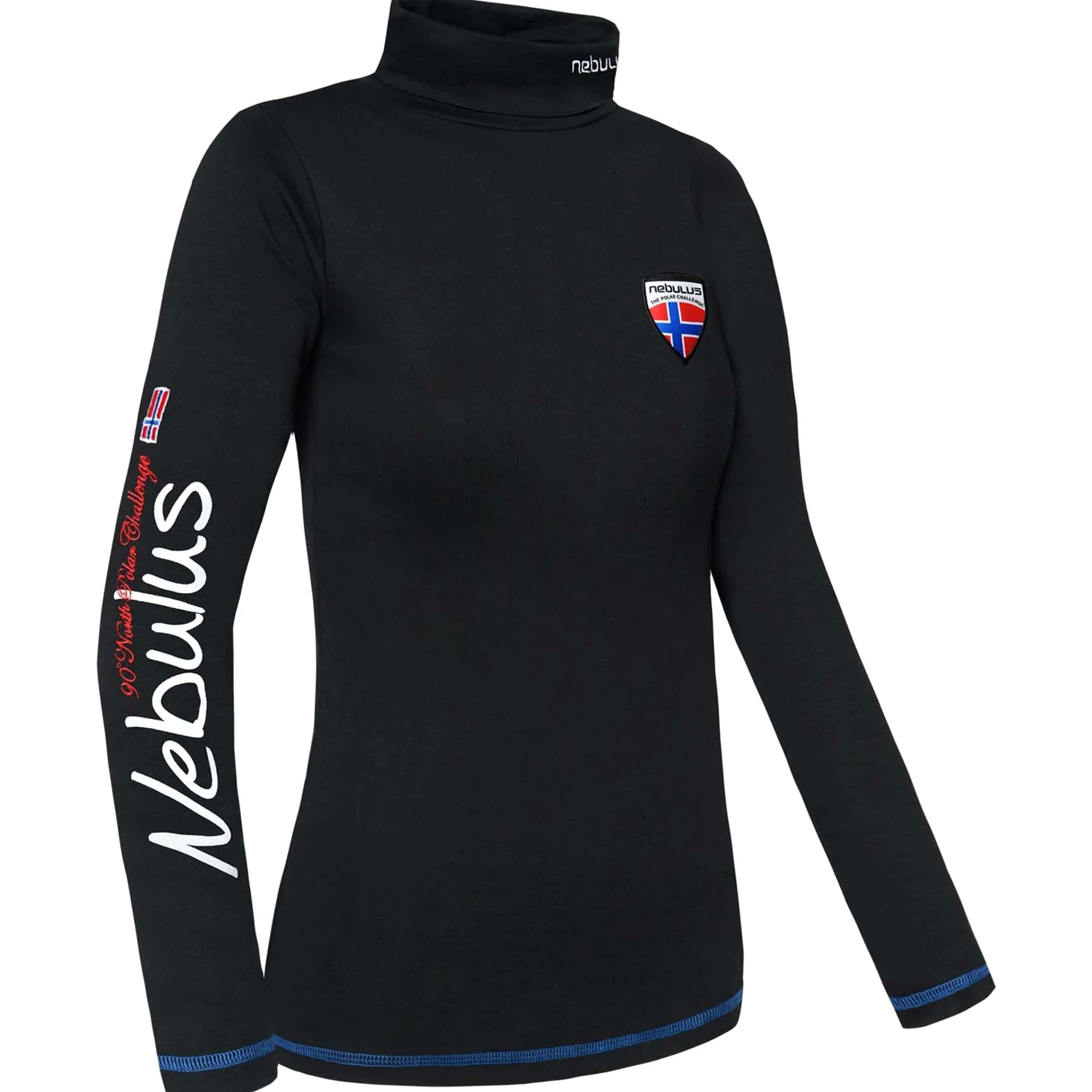 Nebulus Pull à col roulé Chaud pour Femme