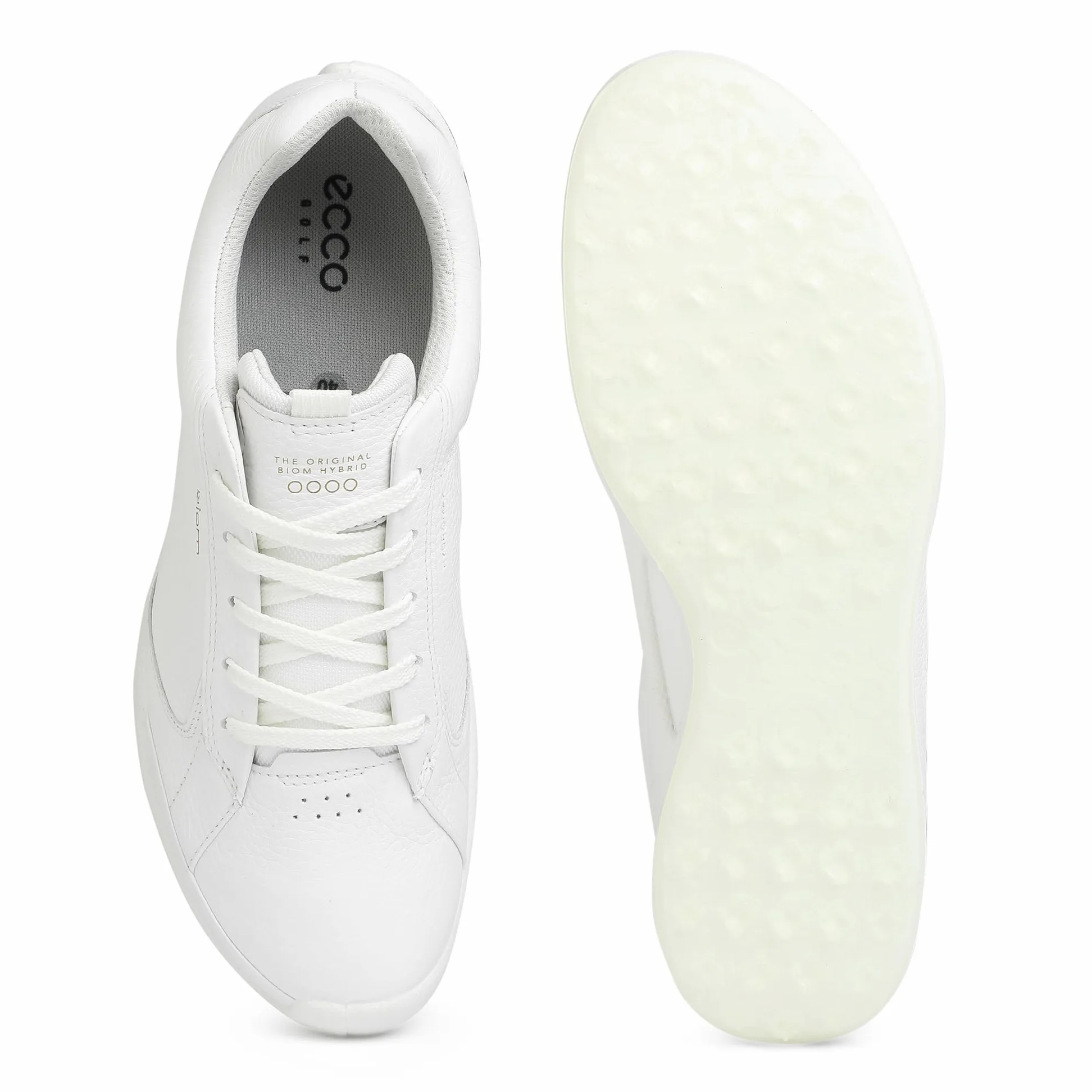 ECCO Chaussures de Golf Biom 2023 W en Cuir Hybride résistant à l'eau sans Crampons pour Femme