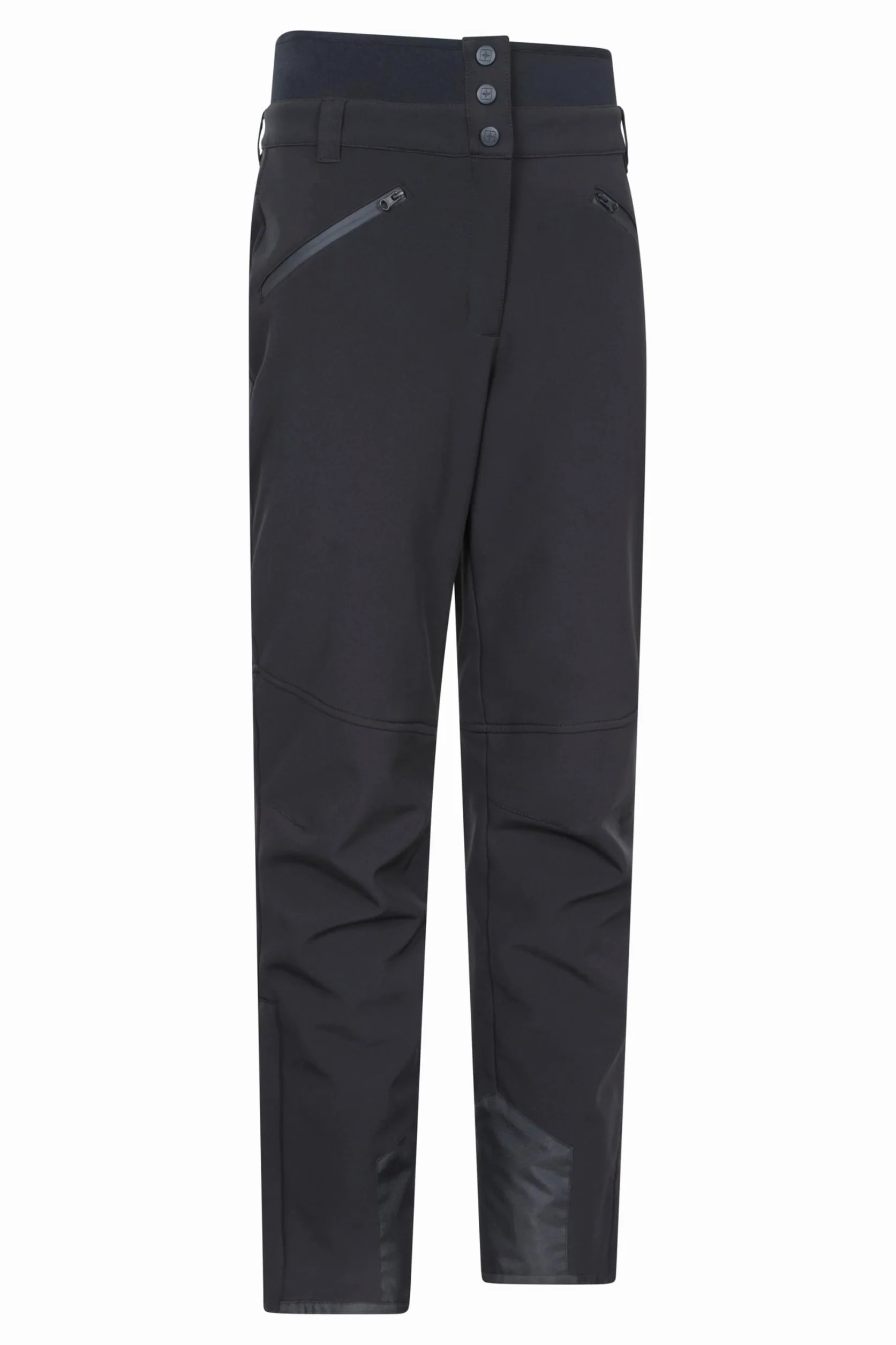 Mountain Warehouse Avalanche Pantalon de Ski Taille Haute Femme - Coupe ajustée - Salopette élégante et Robuste - Idéal pour Snowboard, traîneau et Ski, Hiver