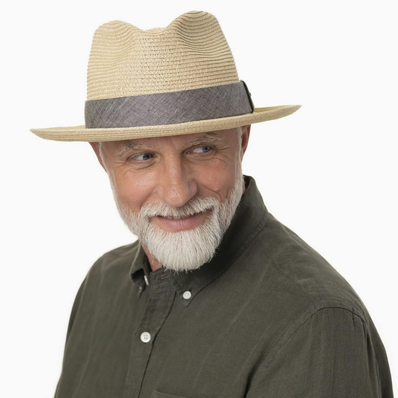 Stetson Chapeau en Paille Lintano Toyo Femme/Homme - Traveller de Soleil avec Ruban Gros Grain Printemps-ete Ete