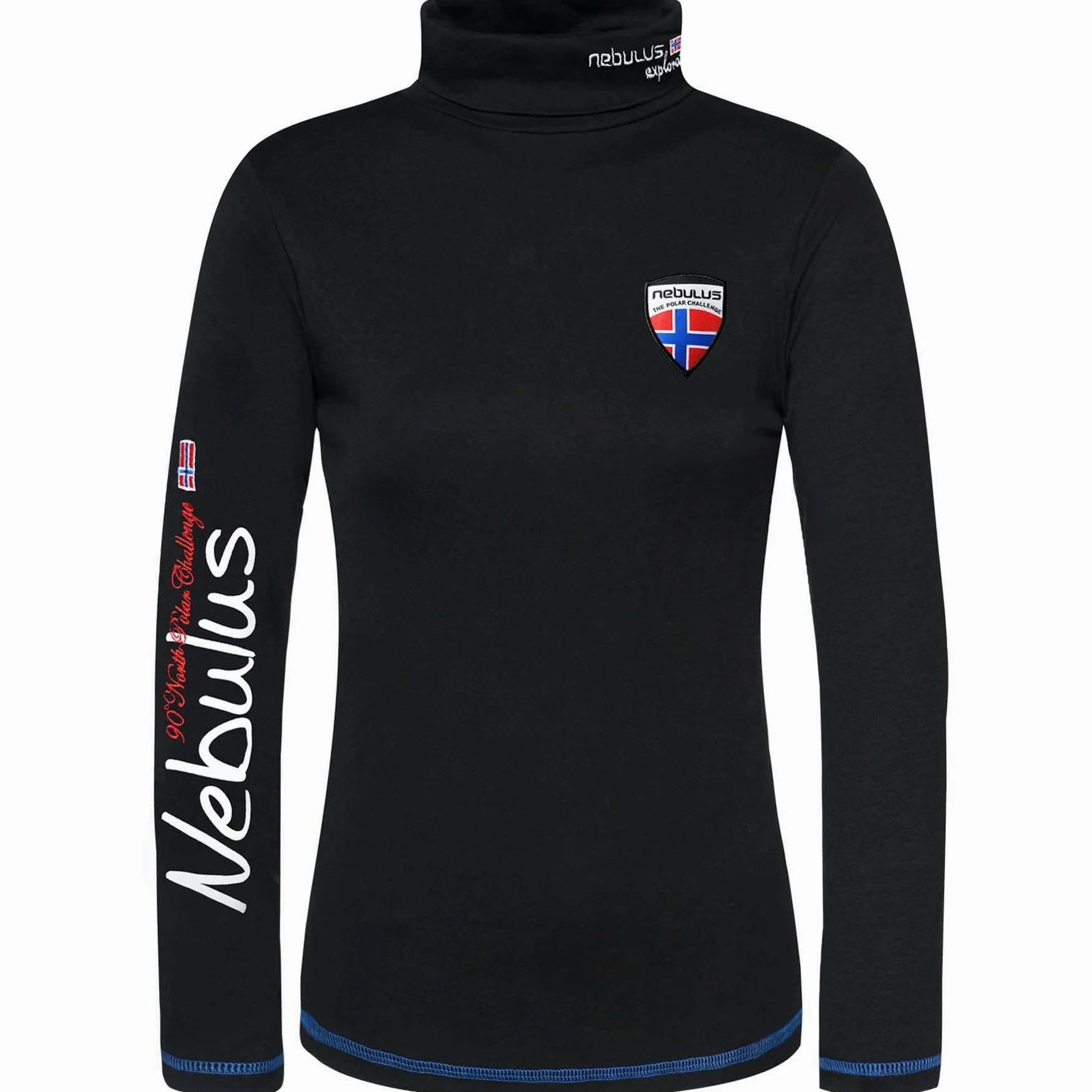 Nebulus Pull à col roulé Chaud pour Femme