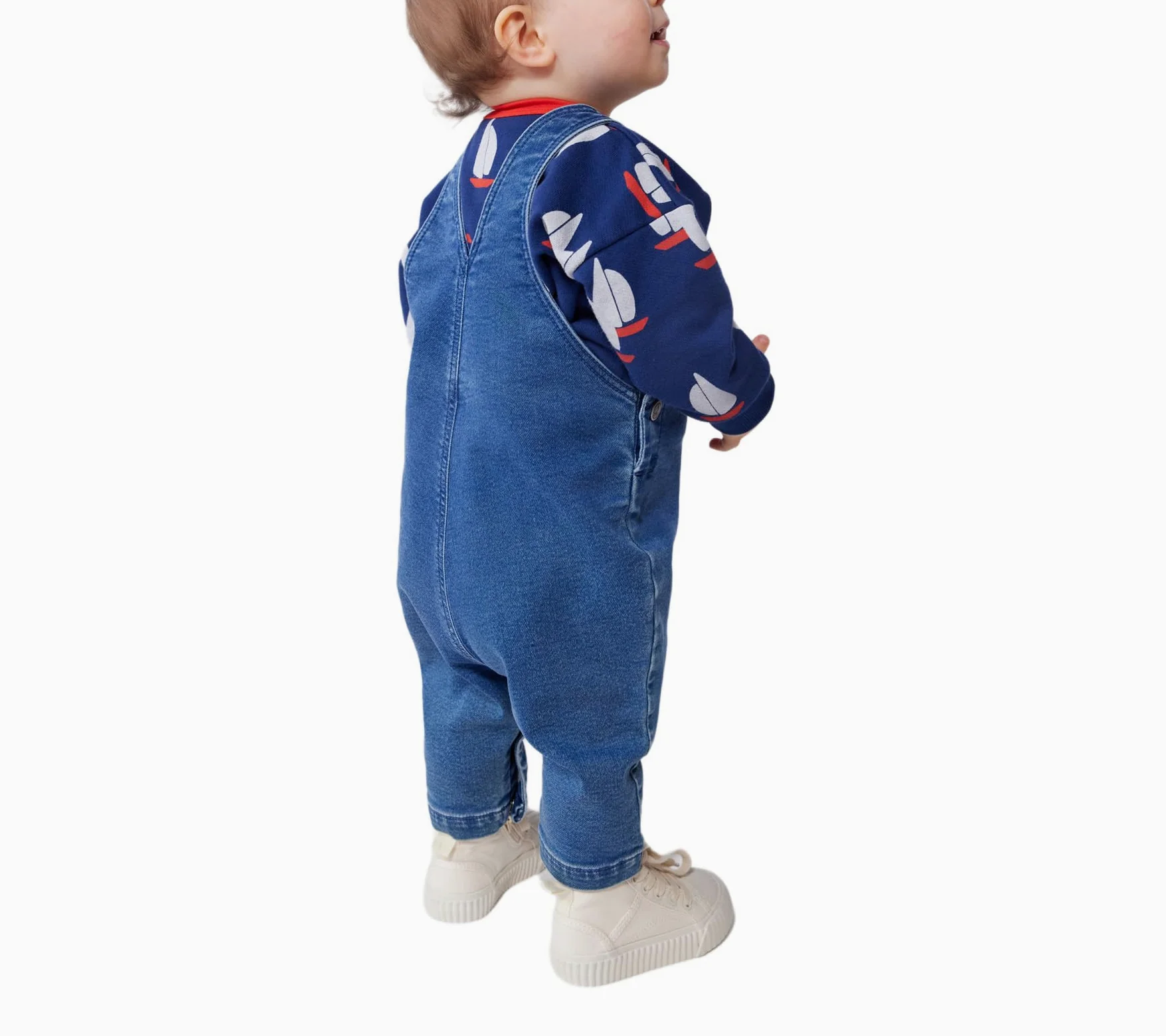 Petit Bateau Salopette Longue Bébé garçon