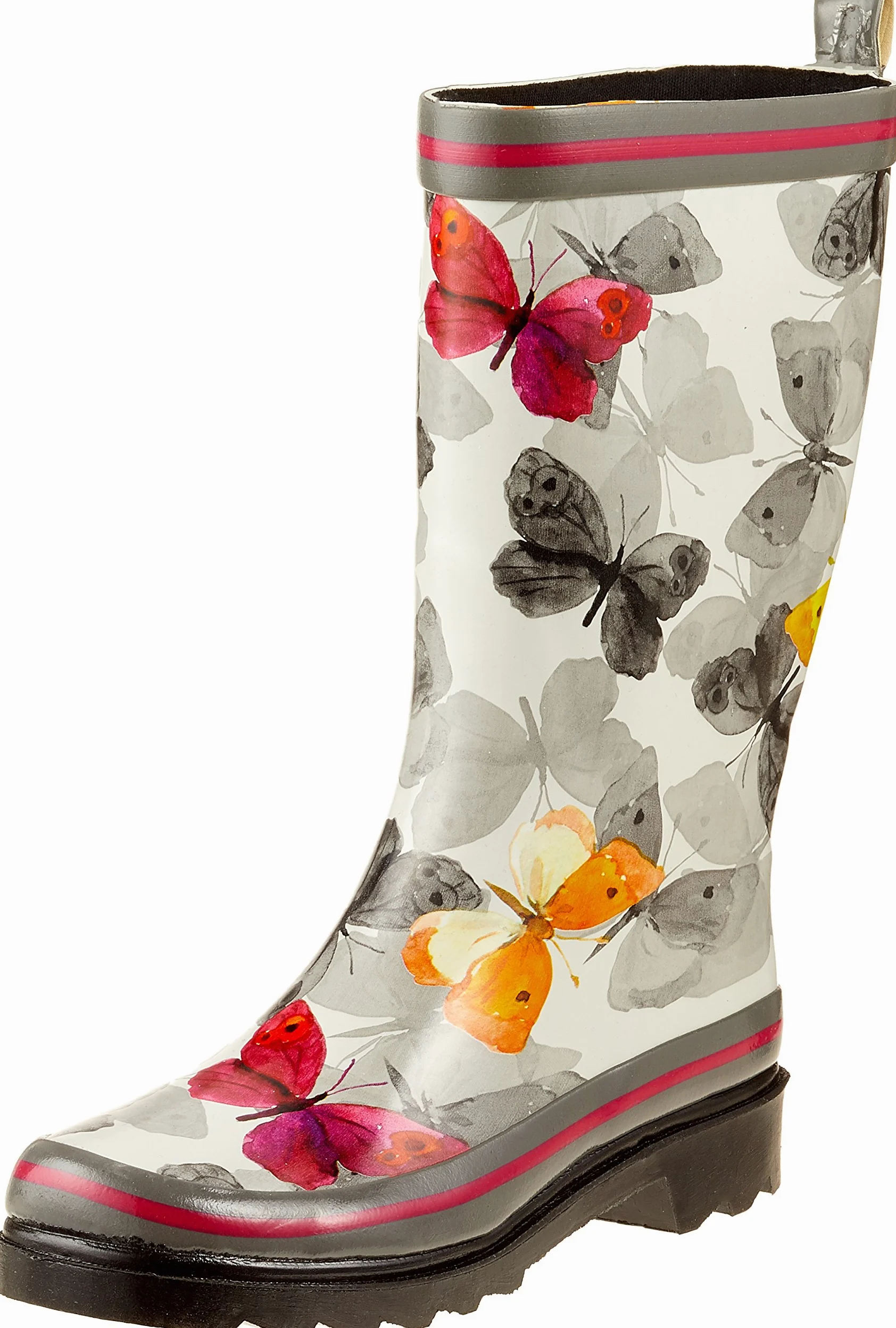 Beck Femme Schmetterlinge Bottes Bottines de Pluie