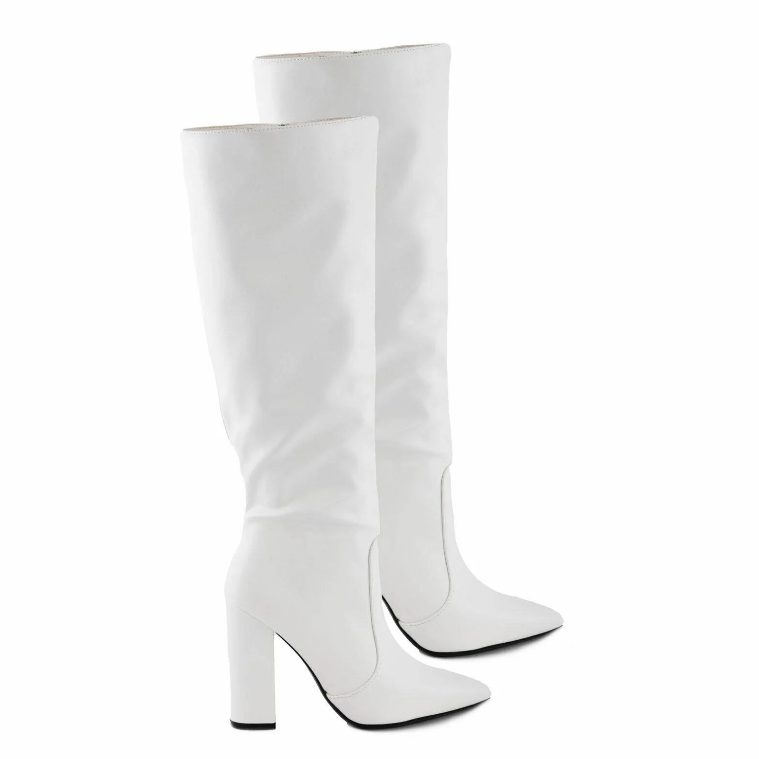 Toocool Bottes Femme Cuissardes Bout Pointu Talons Hauts Similicuir Élégantes X8056