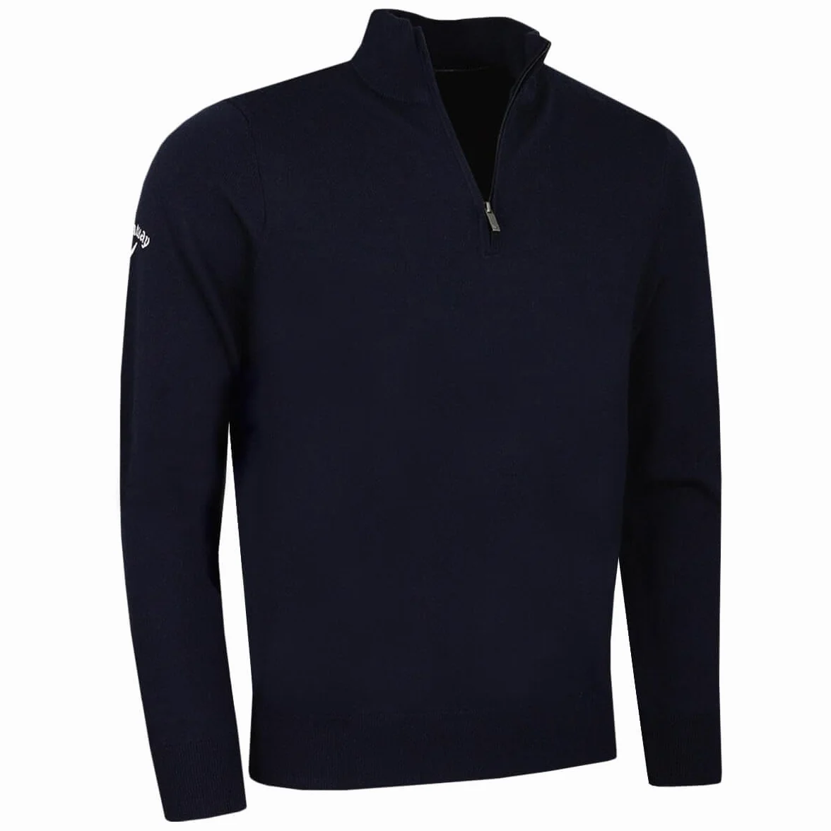 Callaway Golf Mens nervuré 1/4 Zip Merino Pull