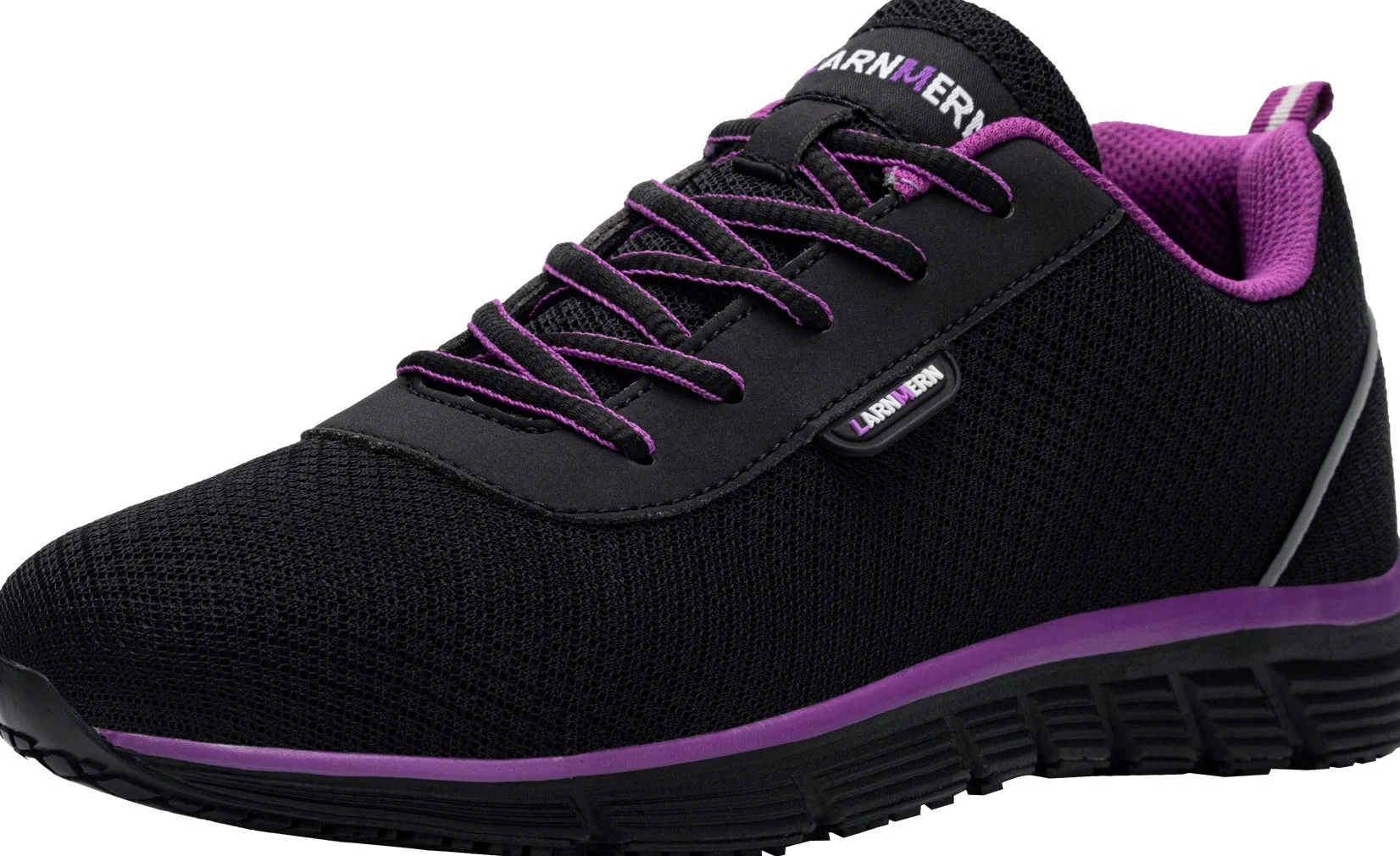 LARNMERN Chaussures de Sécurité Hommes Femme Embout Acier Antidérapant Baskets de Sécurité Ultra Légere Respirante Chaussures de Travail