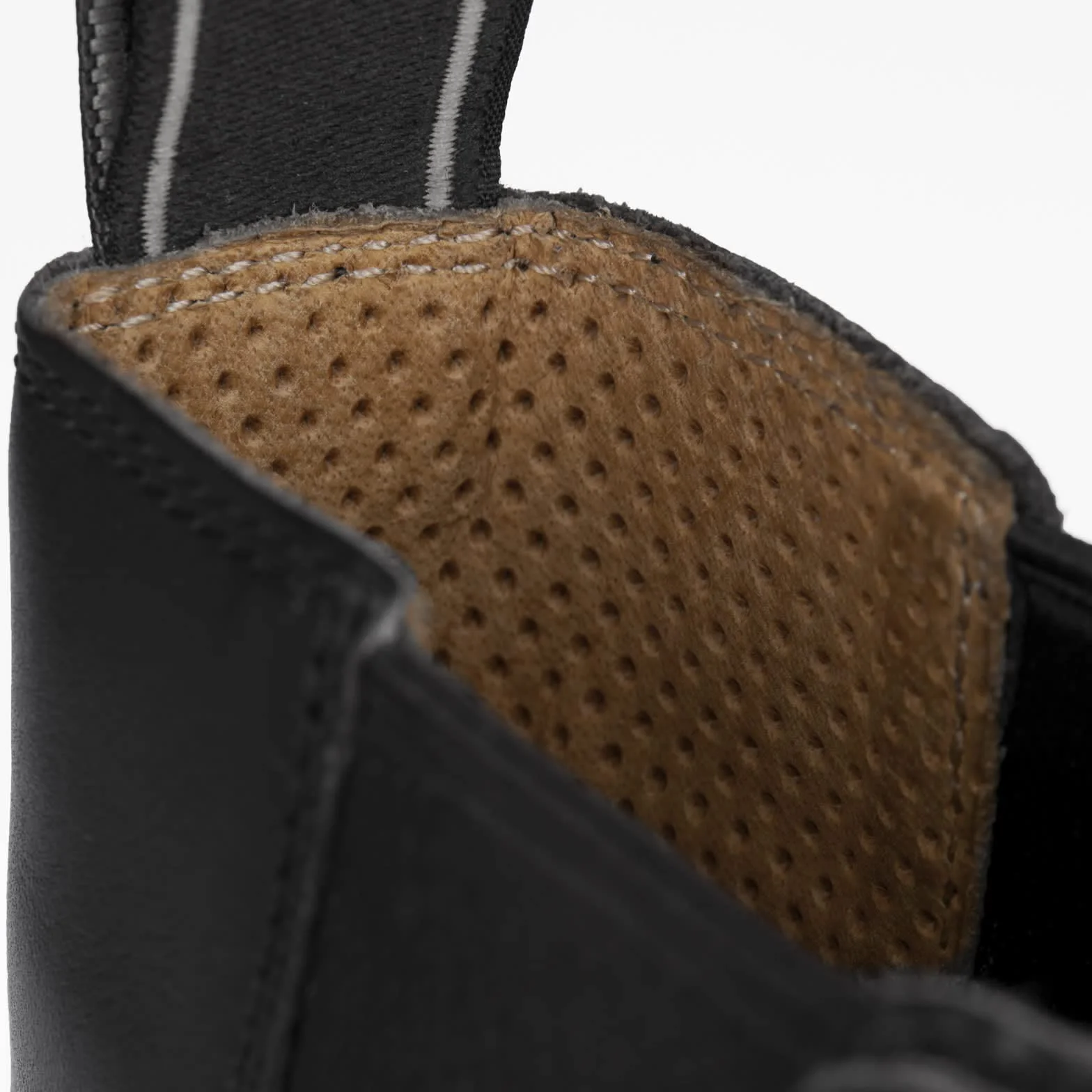 HORZE Bottines Jodphur en Cuir Rose avec Fermeture éclair sur Le Devant