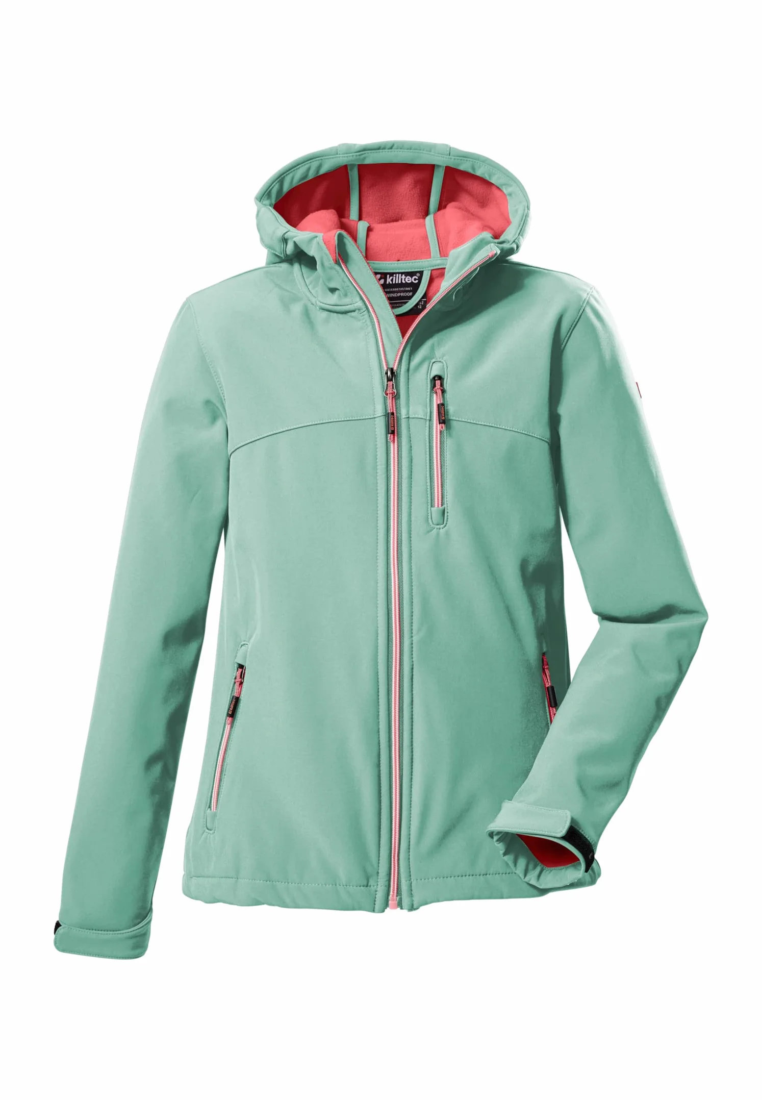 Killtec Girls Jacke Softshell/Veste de Plein air avec Capuche Fille