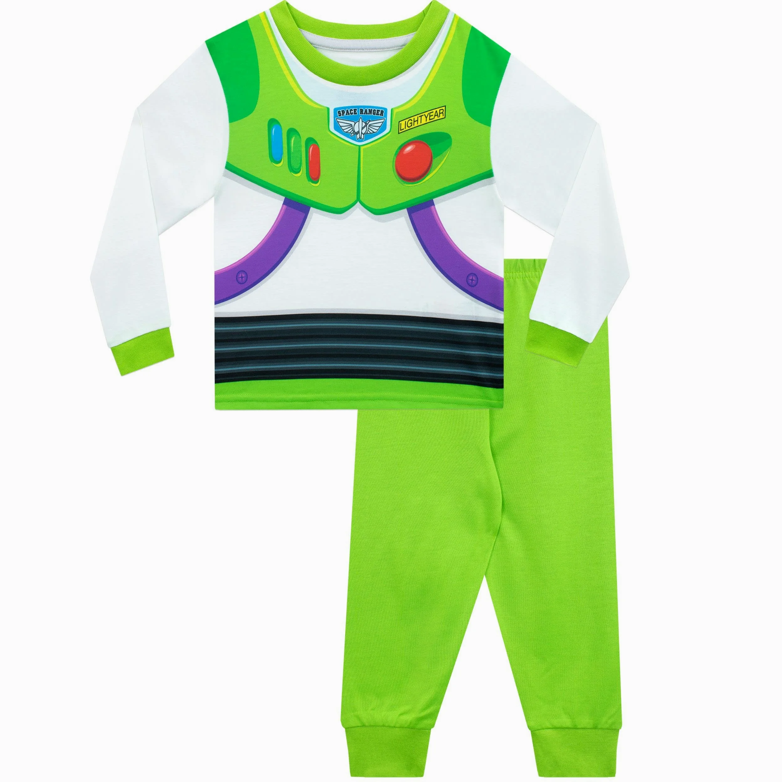 Disney Pyjamas Garcon | Ensemble Enfant Garcon Toy Story Lot de 2 | Buzz L'eclair & Woody