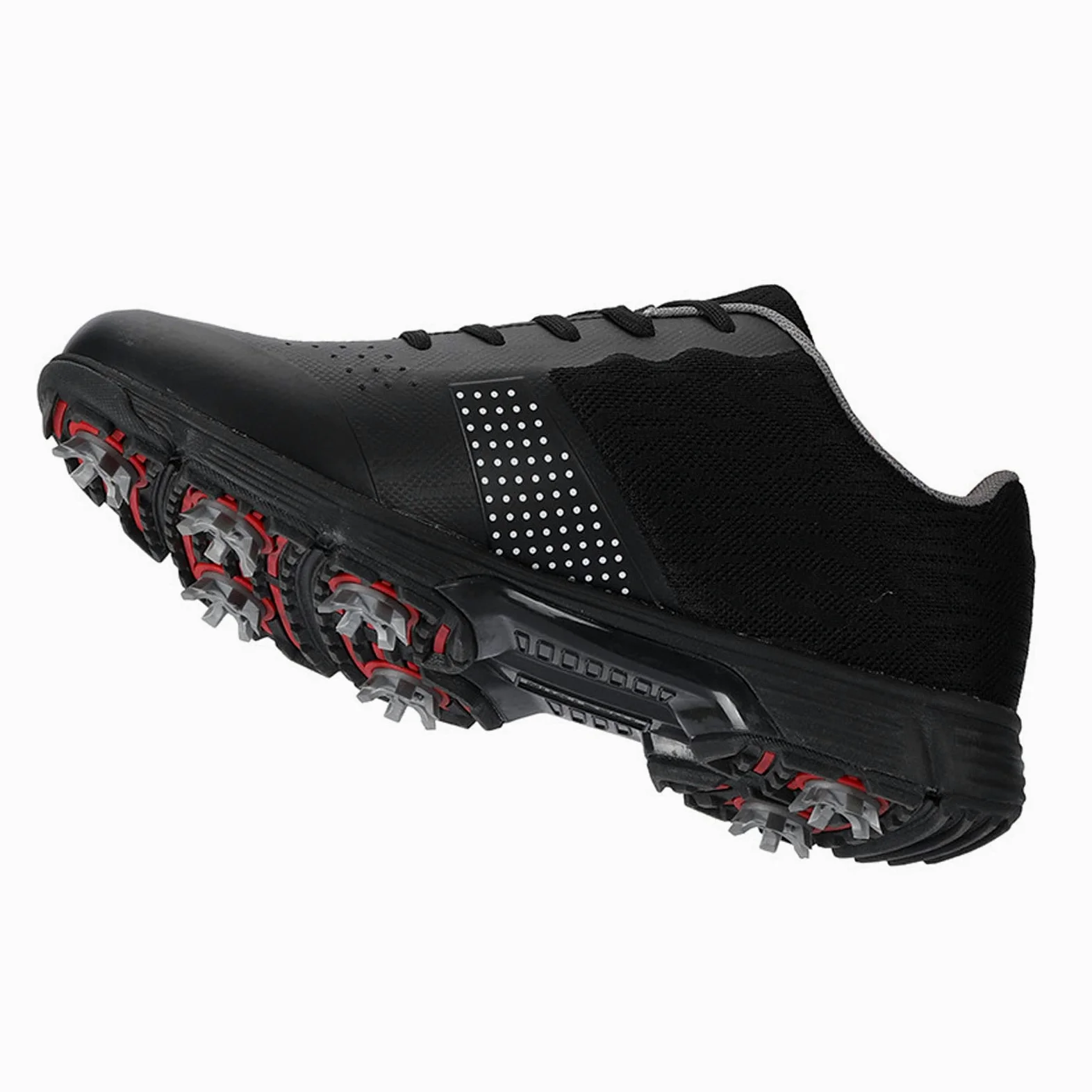 LZQpearl Chaussures De Golf Unisex, Bottes Toutes Saisons pour Hommes, Baskets Lacets Antidérapantes Classiques, Professionnelles