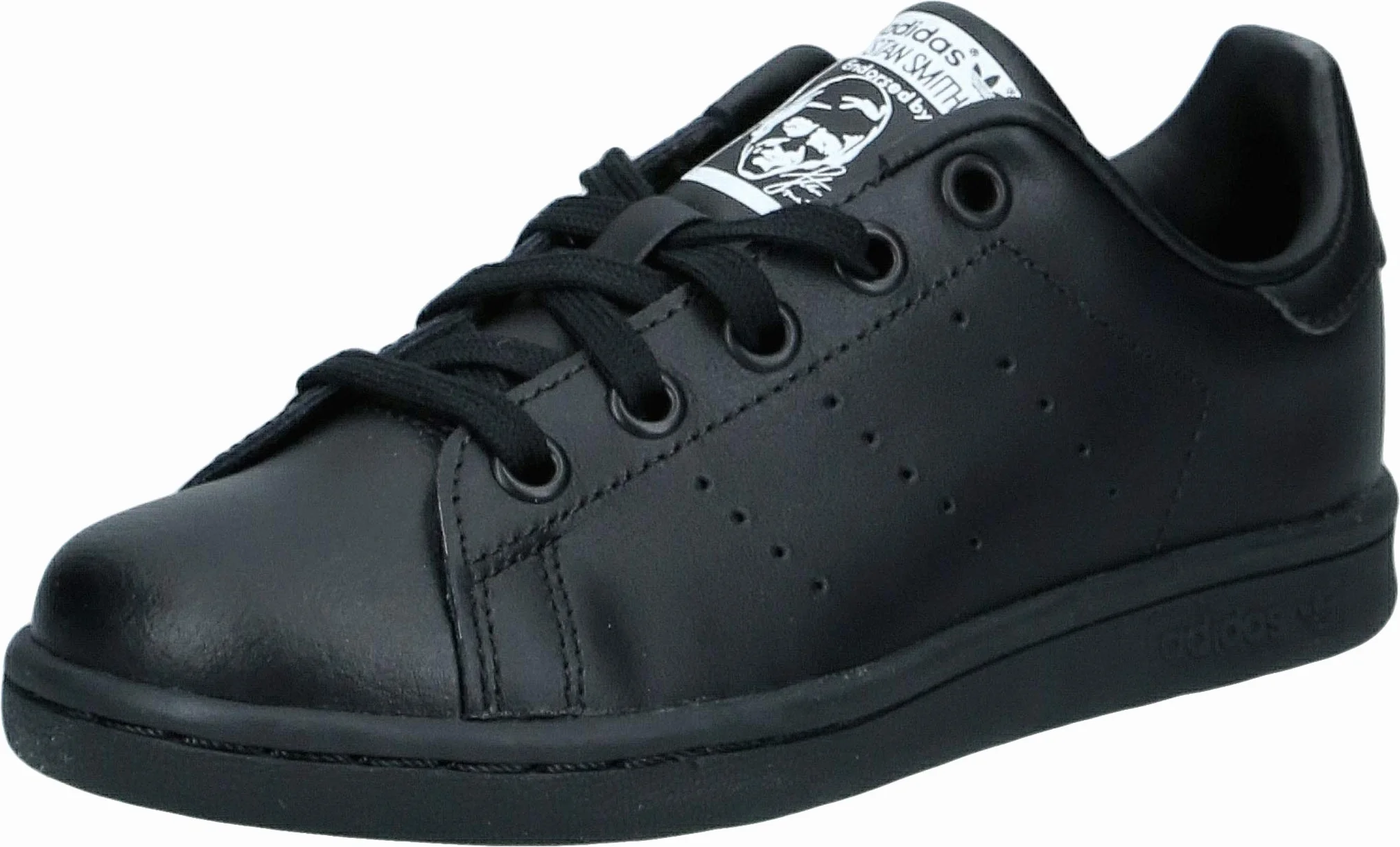 adidas Stan Smith C, Chaussures de Gymnastique Mixte Enfant, Noir (Core Black/Core Black/Core Black), 30.5 EU