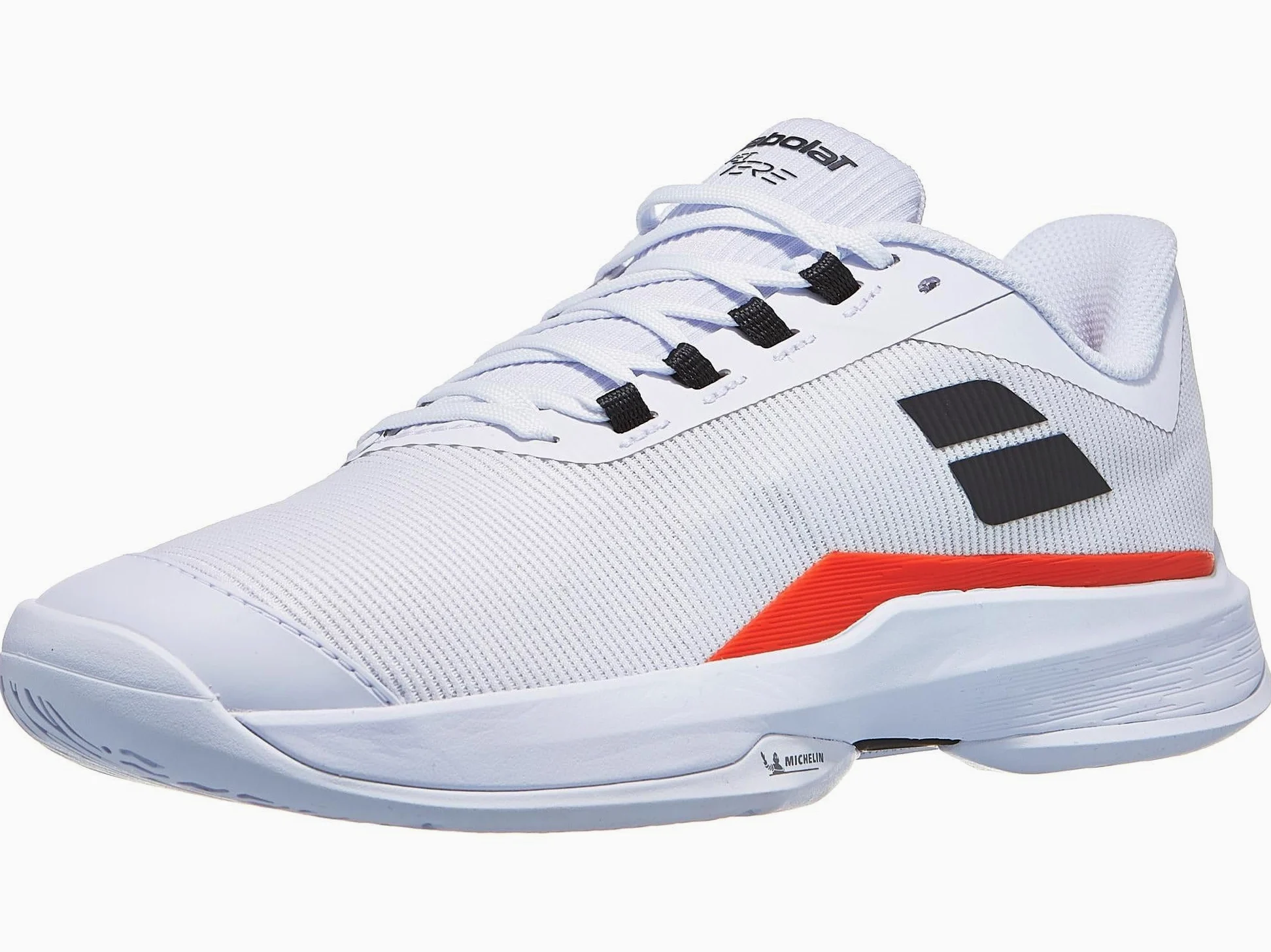 Babolat, Chaussures de Tennis Modèle Jet TERE 2 AC M, Empeigne en Mesh Respirant, Semelle EVA Amortissante, Renforts Latéraux pour Stabilité, Semelle Michelin Durable