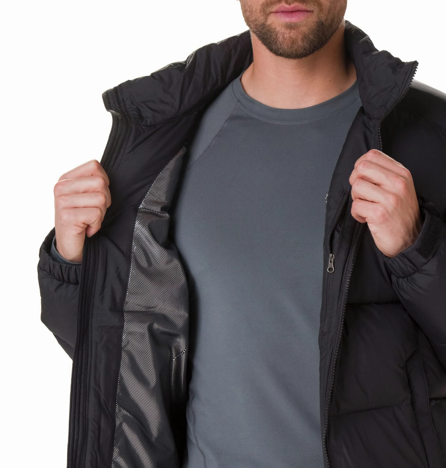Columbia Pike Lake Jacket, Doudoune Homme, Black, Taille M