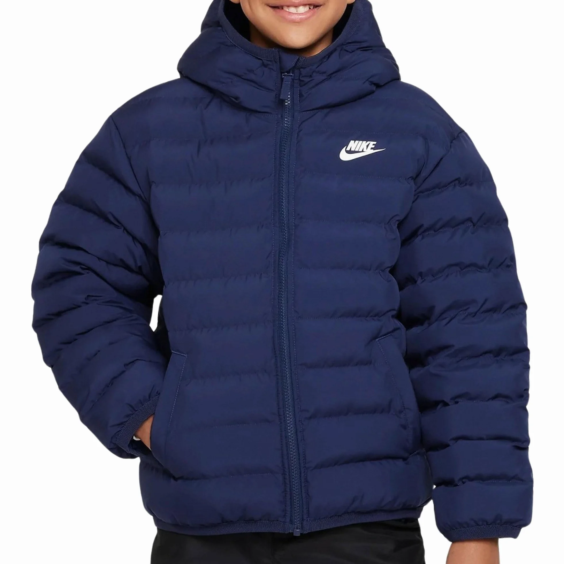 Nike K Nsw Low Synfl Jkt Adp Hip Length Hooded Jkt Mixte enfant