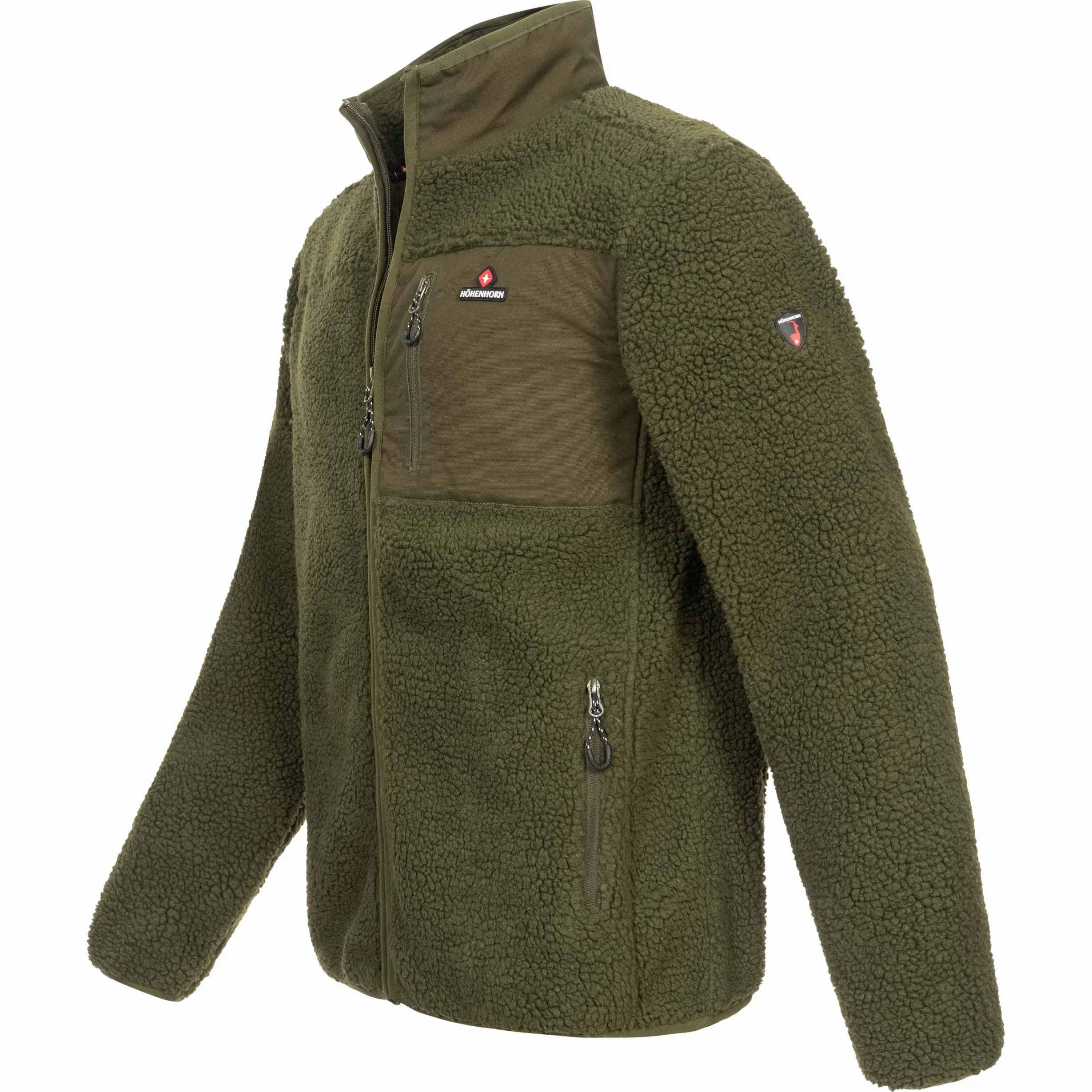 Höhenhorn Birkkar Veste d'hiver en polaire doublée pour homme
