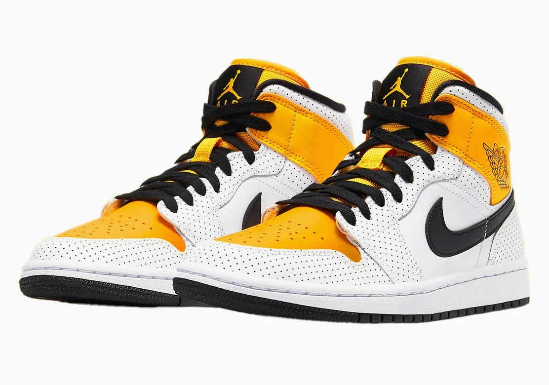 Nike Homme WMNS Air Jordan 1 Mid Chaussure de Basketball