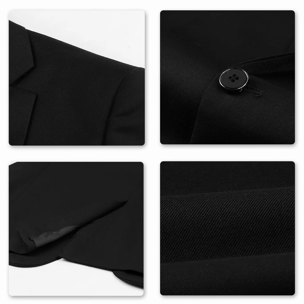 Allthemen Costume Homme Mariage Blazer Affaire Cérémonie Slim fit Veste et Pantalon Deux pièce