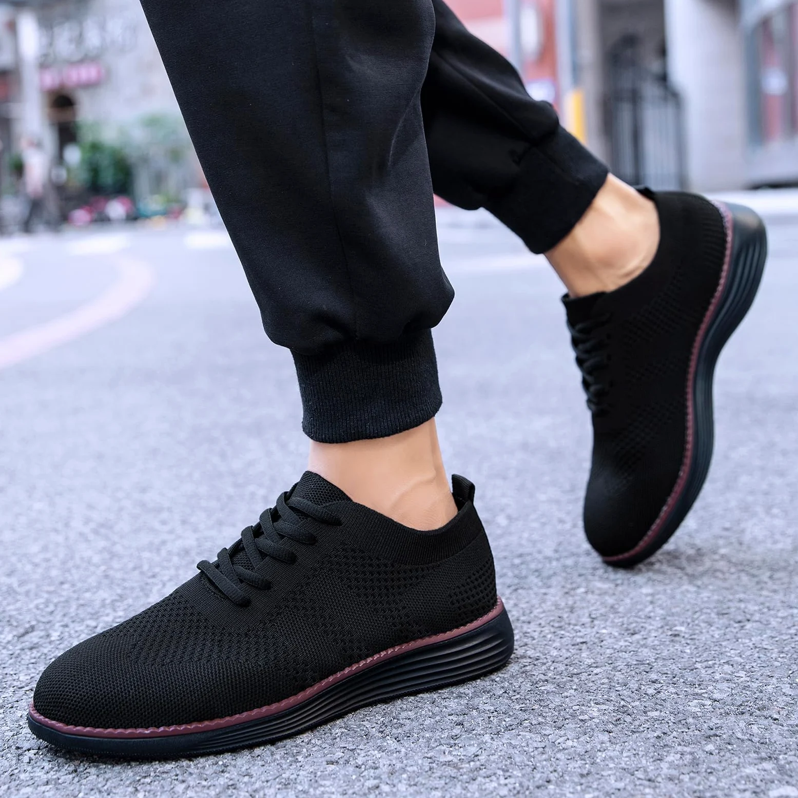 Baskets Homme Chaussure Sneakers Marche Ville Casual Confortable Business Chaussures