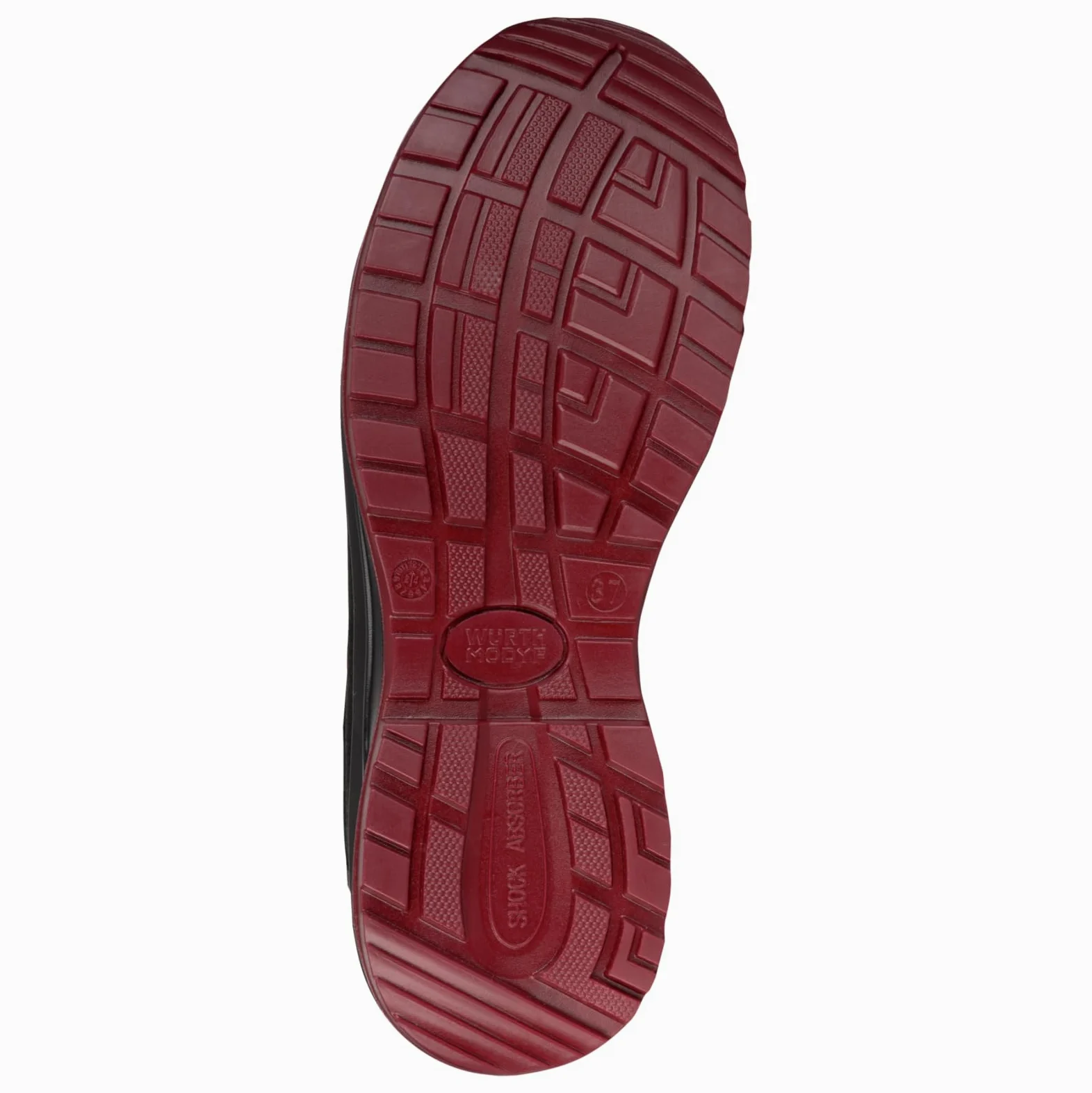 WüRTH MODYF Chaussures de sécurité Basses Cruise Lady S3S Bordeaux