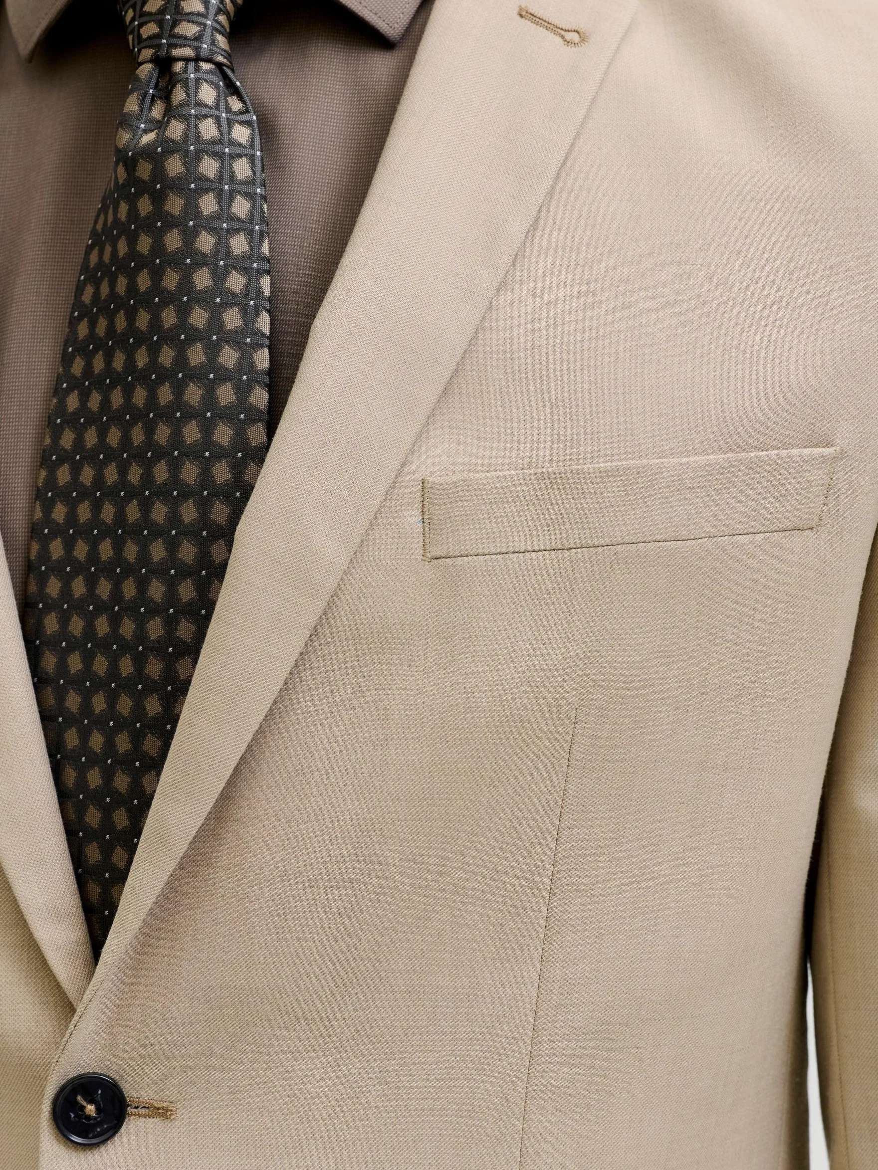 JACK & JONES Blazer croisé JPRSOLARIS Blazers Super Slim Fit | Blazer simple boutonnage
