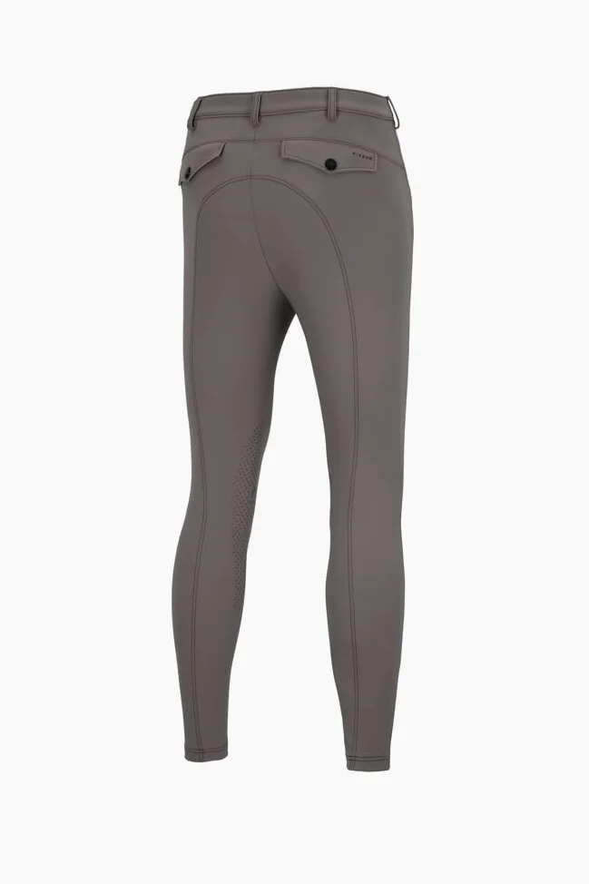 Pikeur New Rodrigo Pantalon d'équitation pour homme avec genoux Gris acier