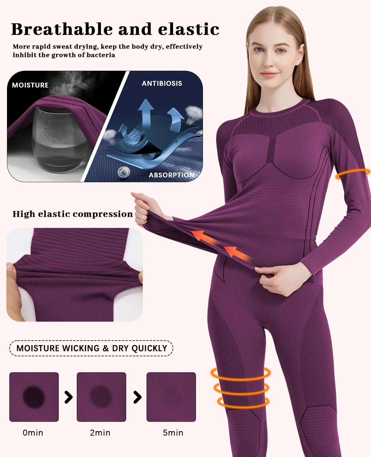 MEETWEE U50 Base Layer Set Femme