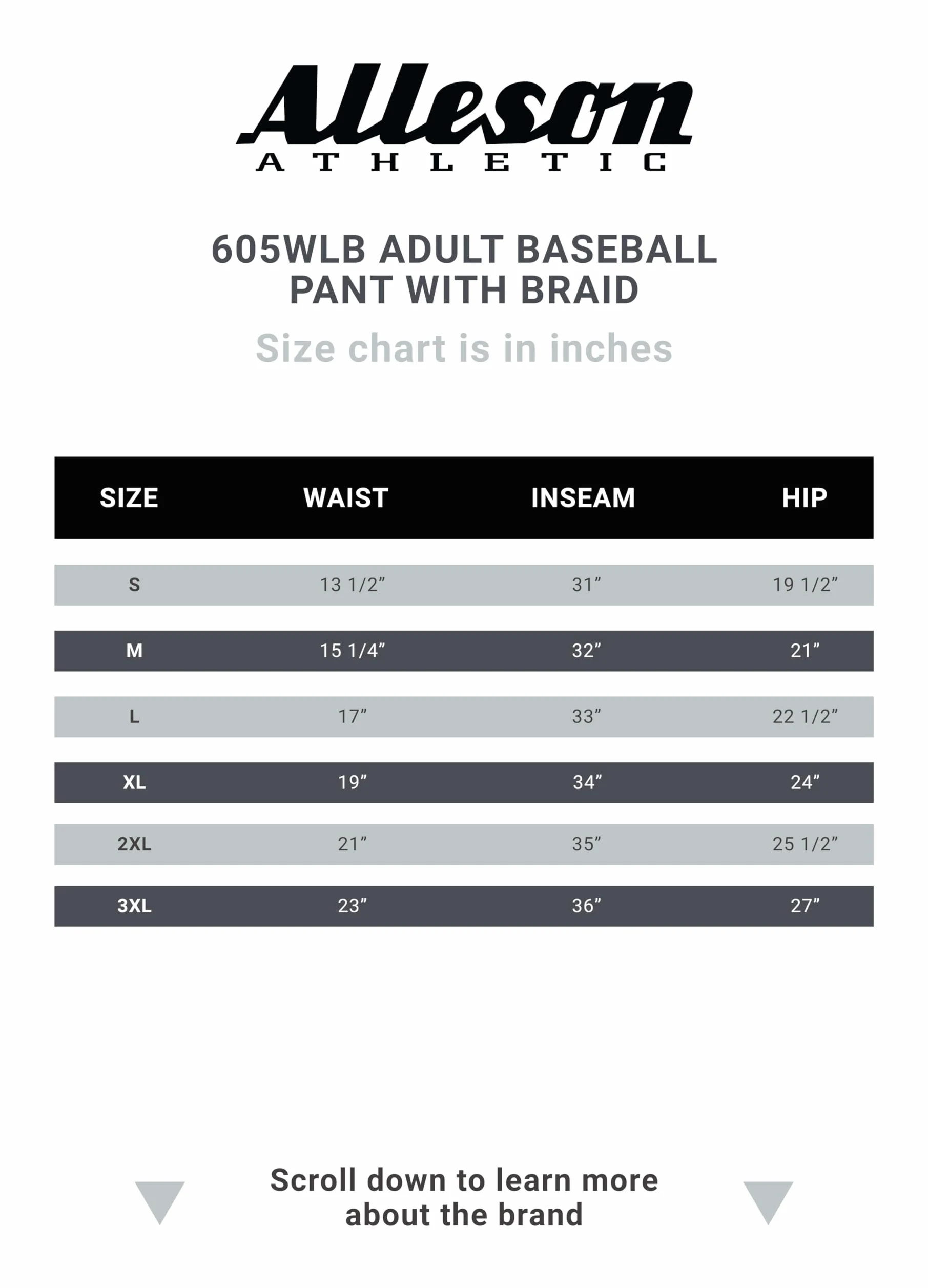 Alleson Athletic Pantalon de Baseball Unisexe avec Tresse