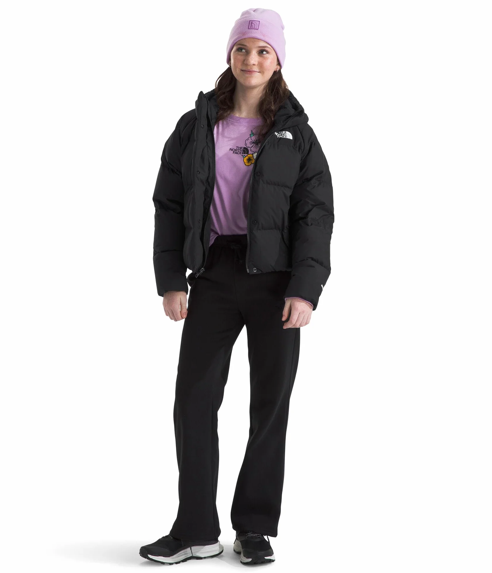 THE NORTH FACE Hooded Doudoune Mixte enfant (lot de 1)