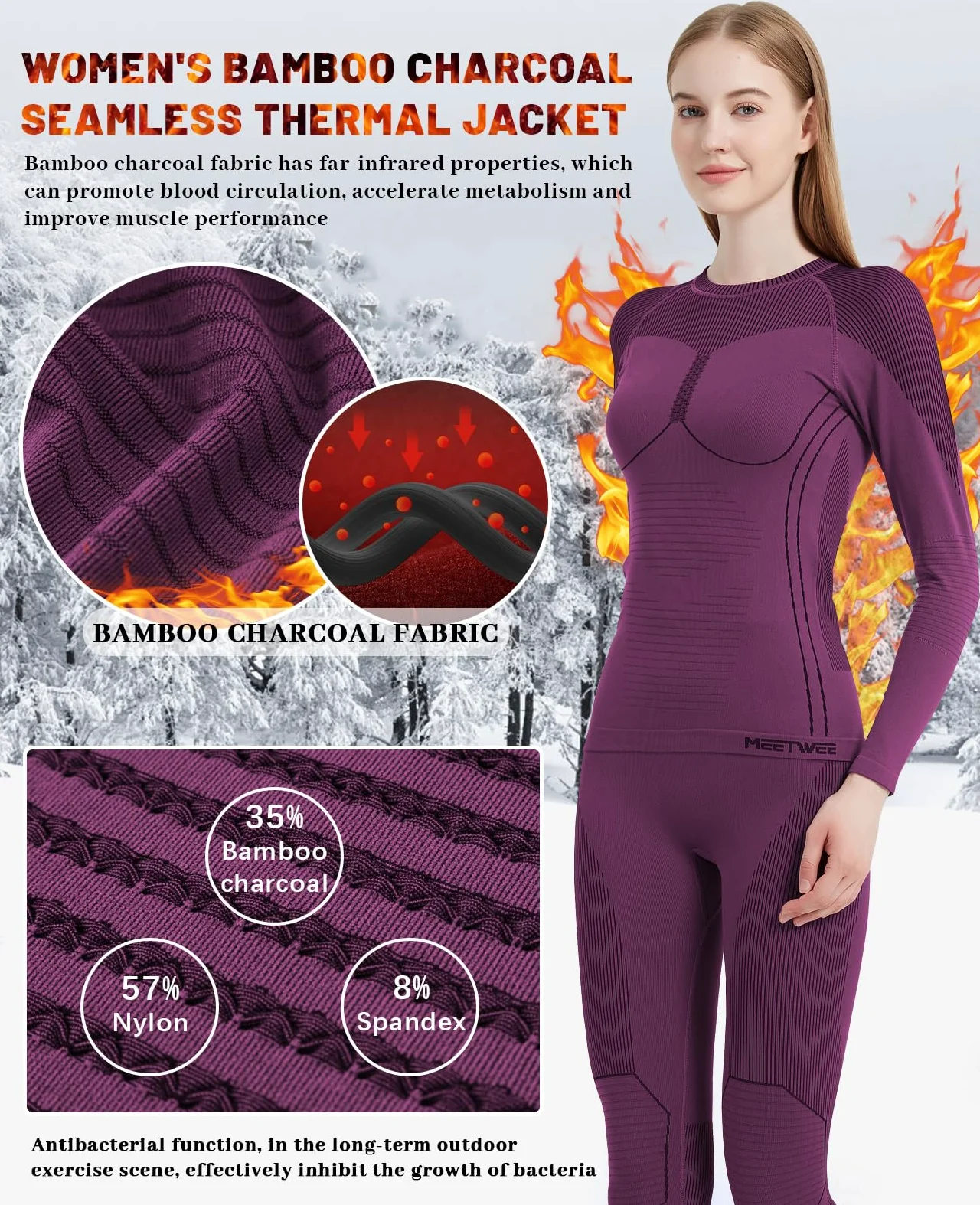 MEETWEE U50 Base Layer Set Femme