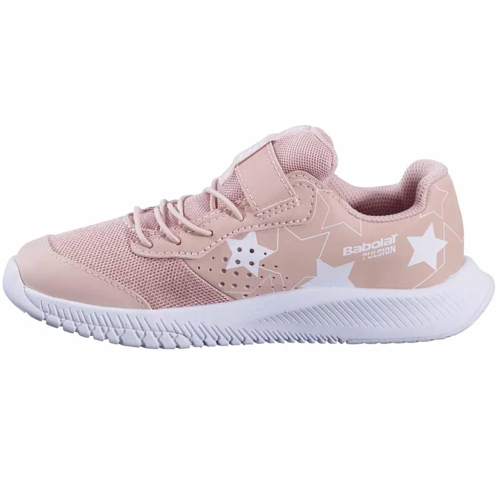 Babolat Enfants Pulsion Kid All Court GRL Chaussures De Tennis Chaussures Toutes Surfaces Rosé-Blanc EU Neu
