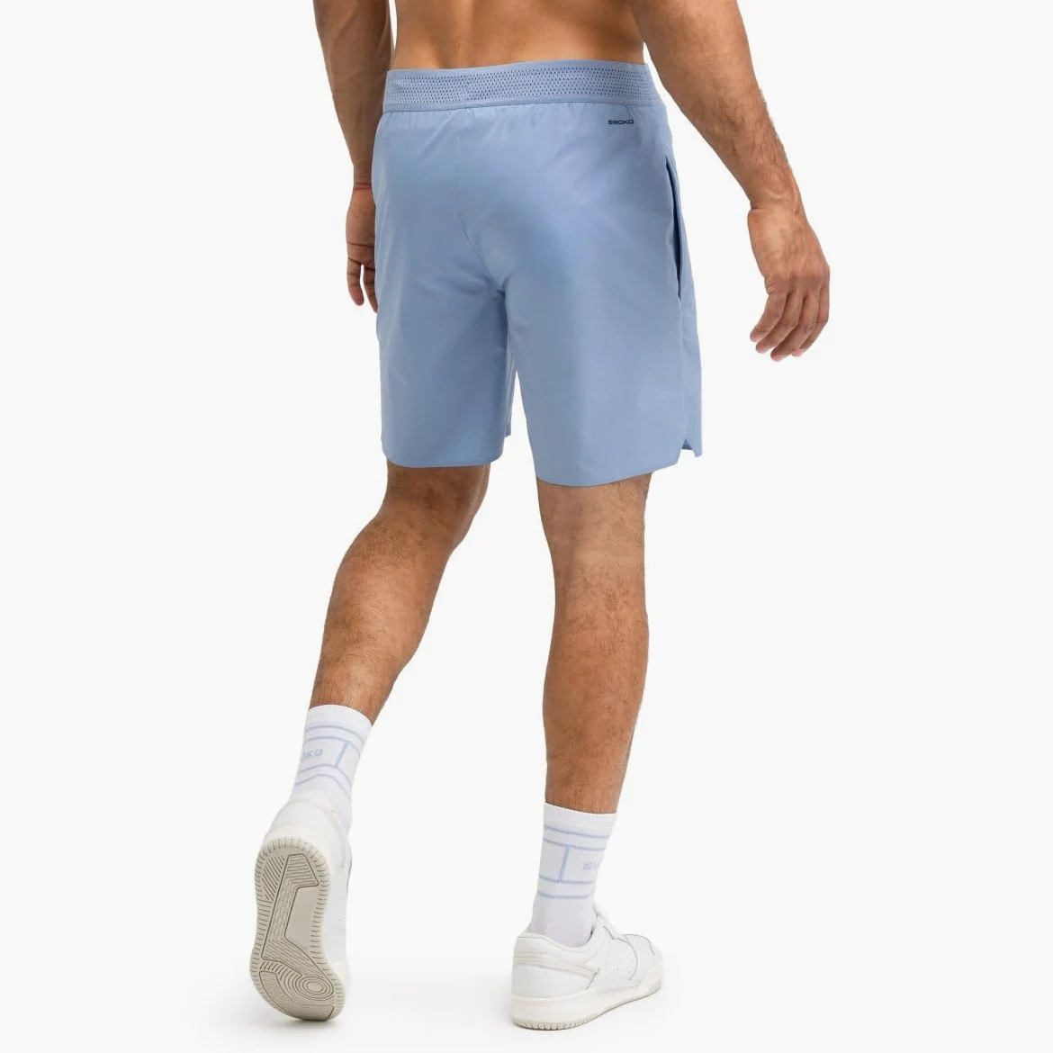 SIROKO - Short de Tennis Technique Velozix Light Blue