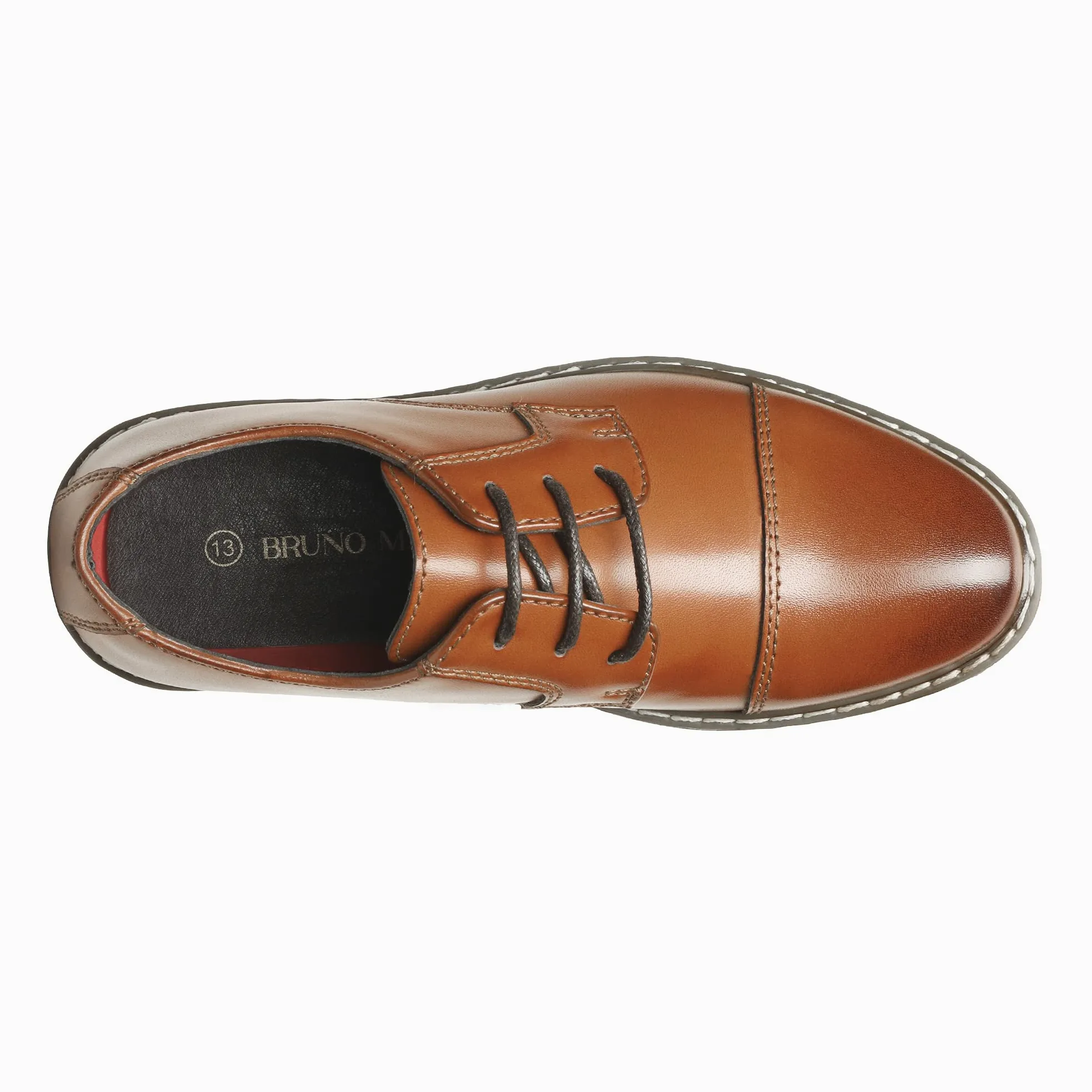 Bruno Marc Chaussures Oxfords pour Garçon Chaussure Costume Enfant pour École