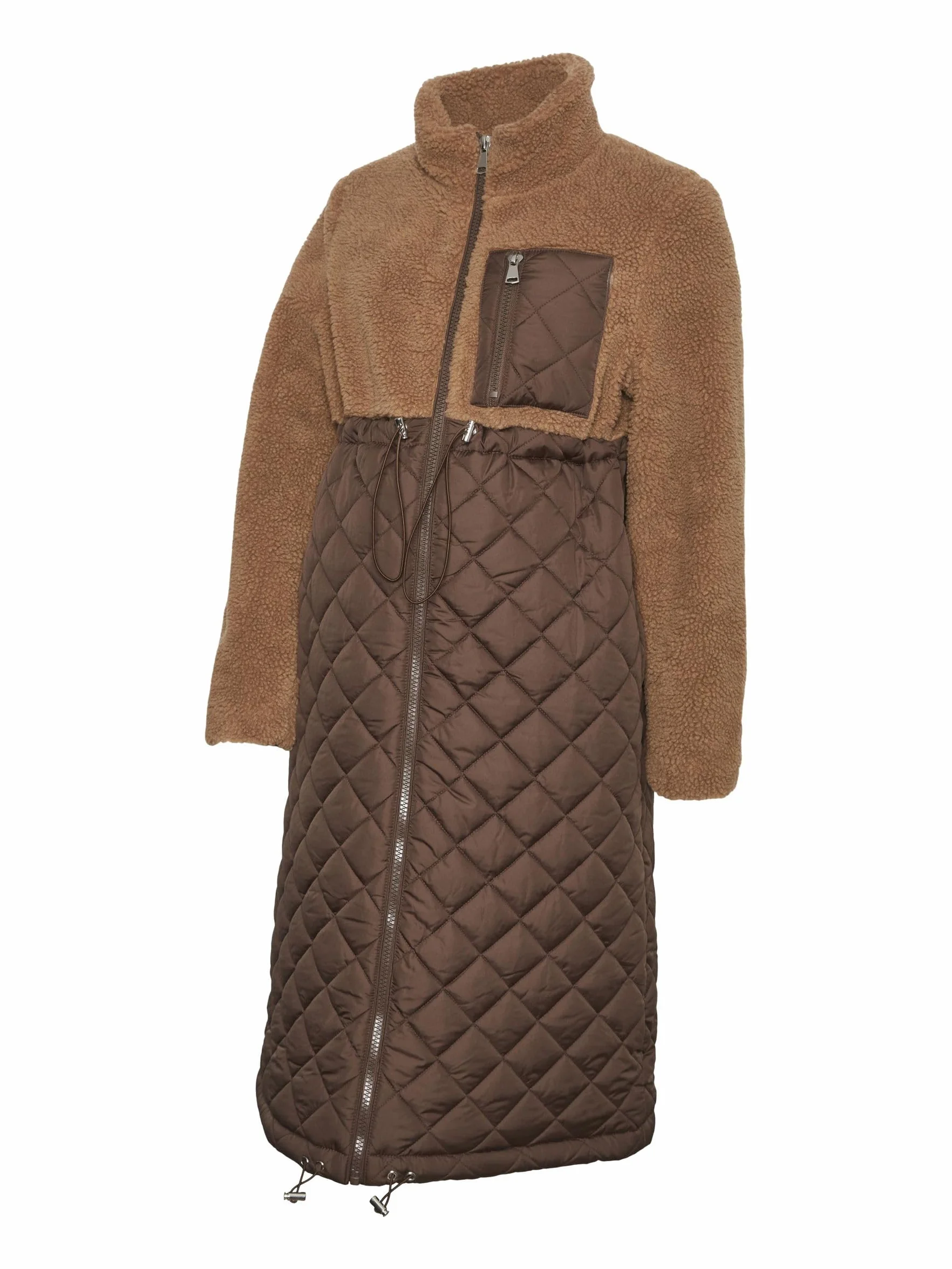 MAMALICIOUS Mama Licious Veste matelassée MLTHEODORA 2 en 1 pour femme
