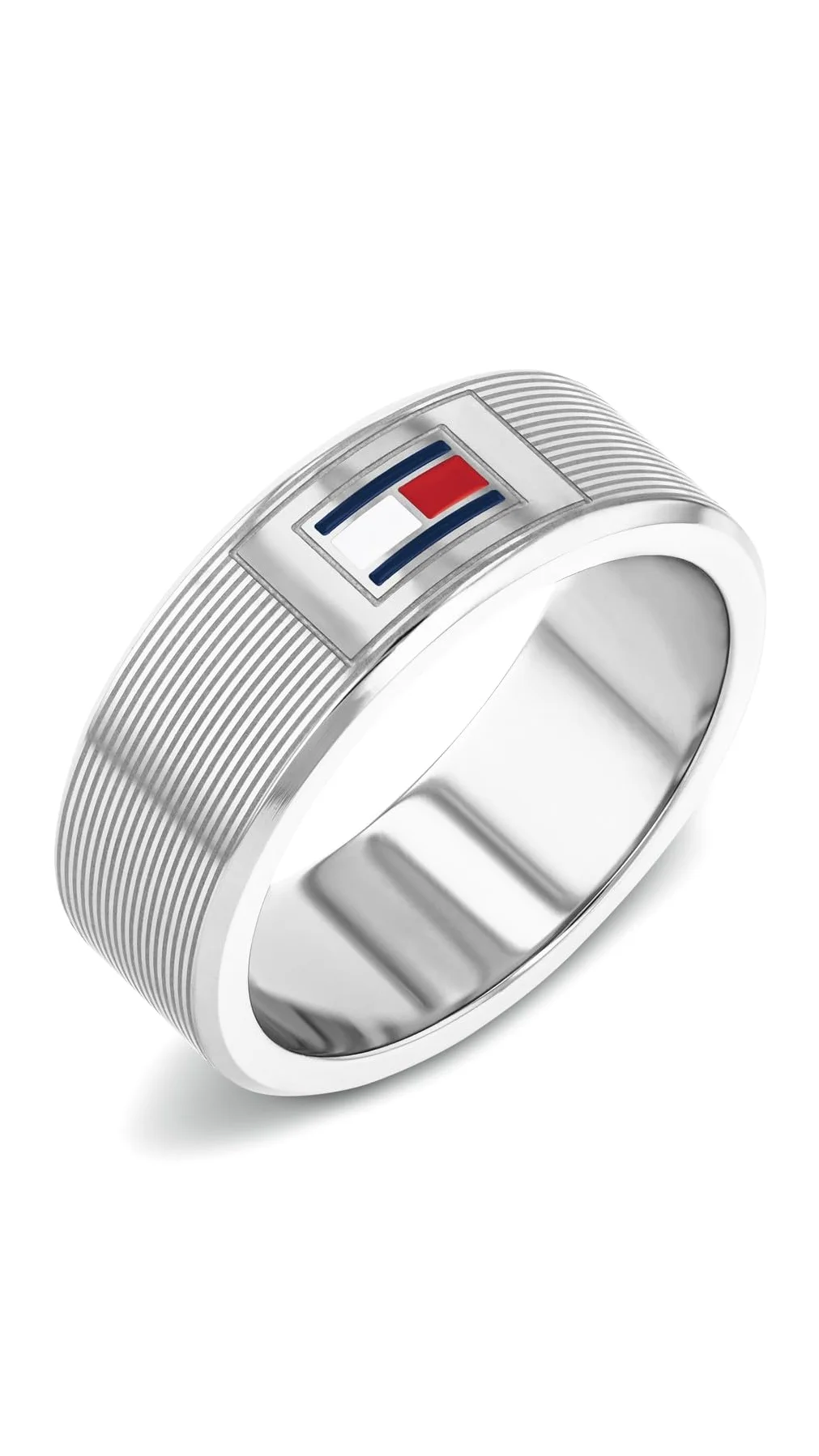 Tommy Hilfiger Jewelry Bague pour Homme en Acier Inoxidable