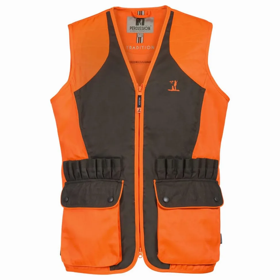 Percussion GILET TRADITION HAUTE VISIBILITE, Orange