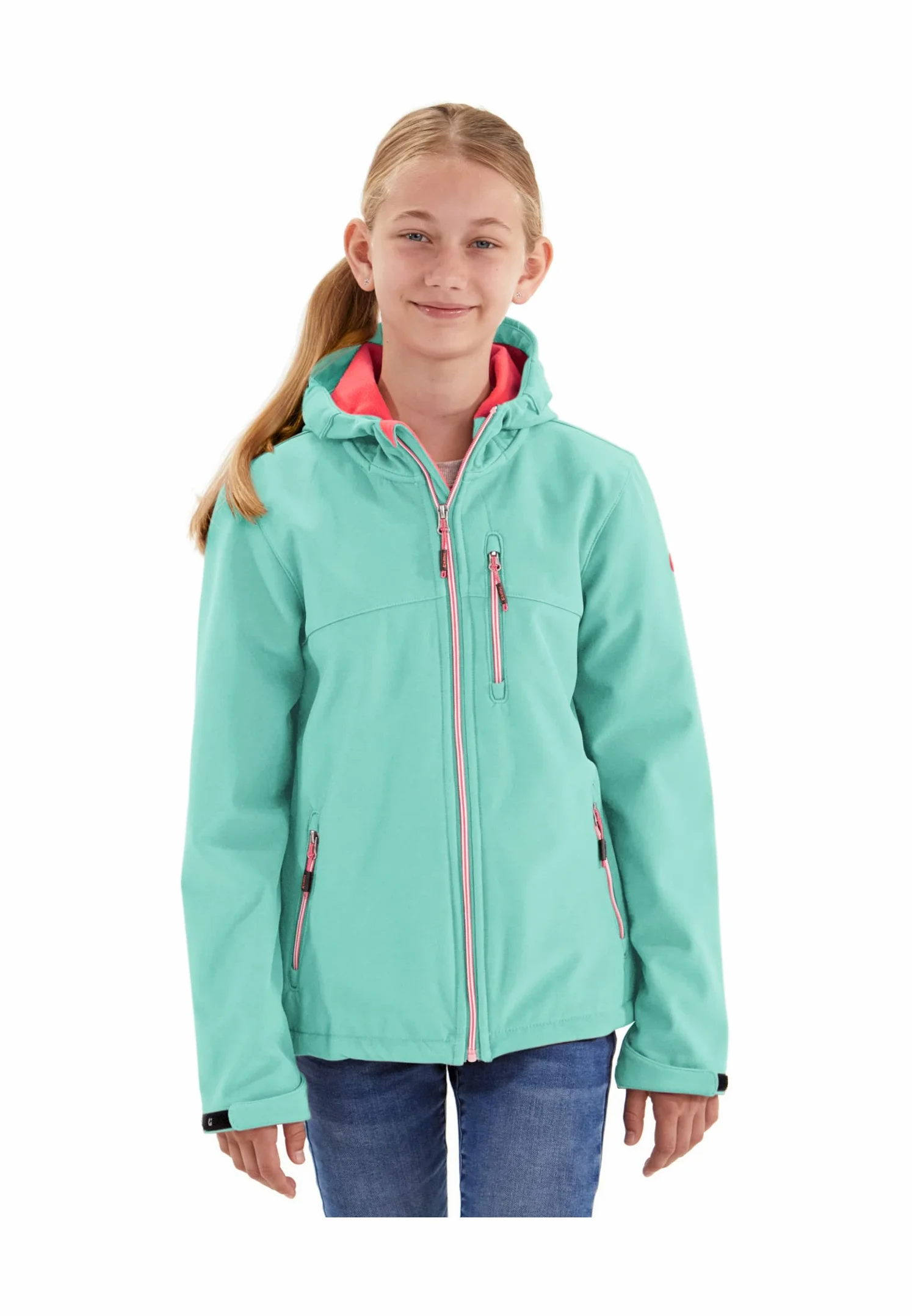 Killtec Girls Jacke Softshell/Veste de Plein air avec Capuche Fille