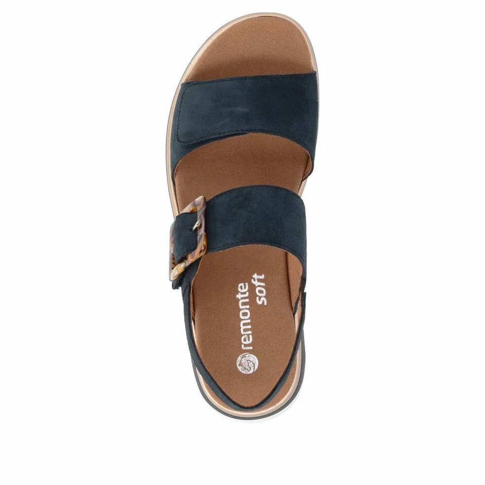 Remonte Sandales classiques D1J62 pour femme - Semelle lâche
