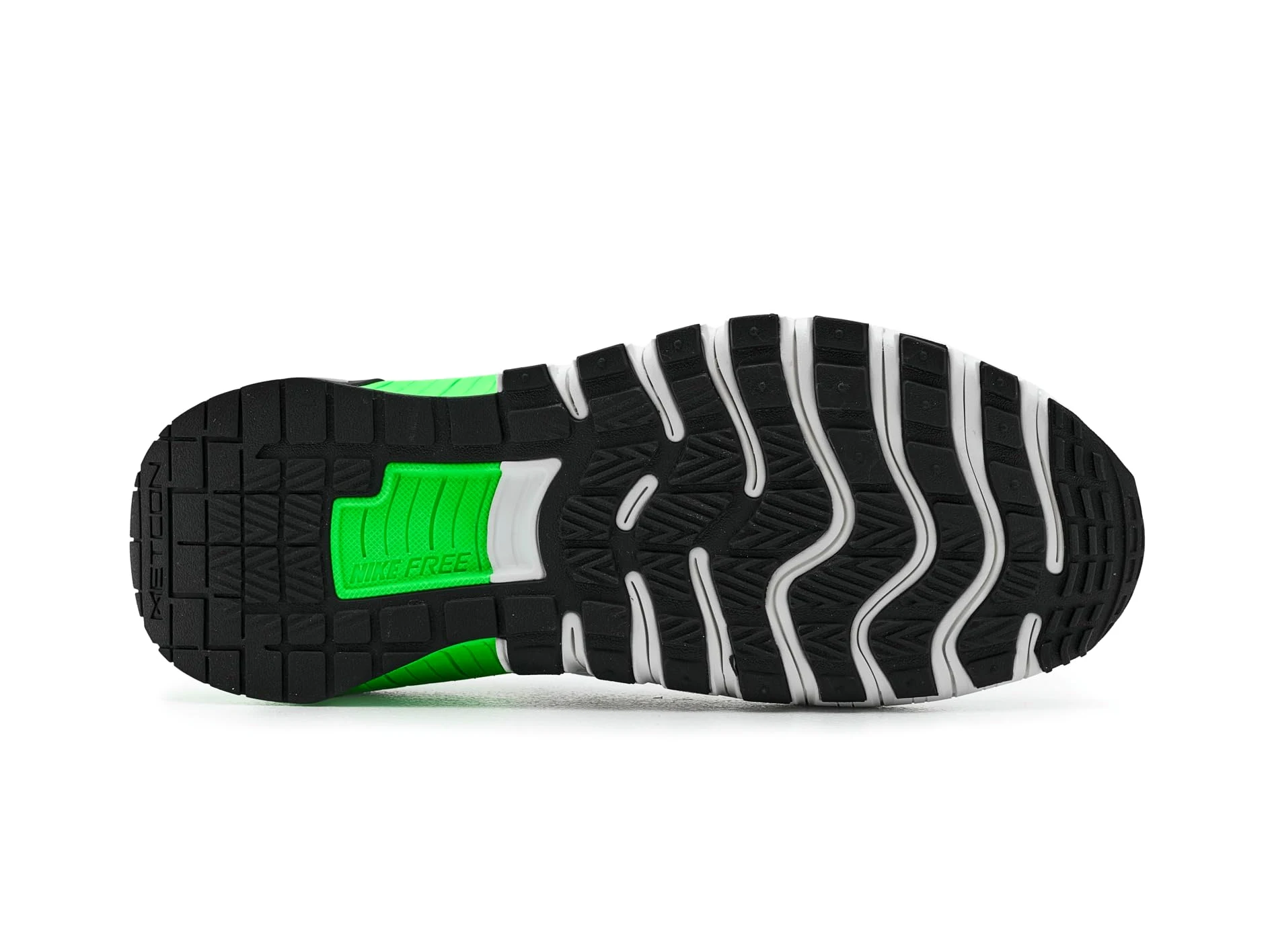 Nike Homme Free Metcon 6 Chaussure d'athlétisme, White/Black/Green Strike/Black, 44 EU