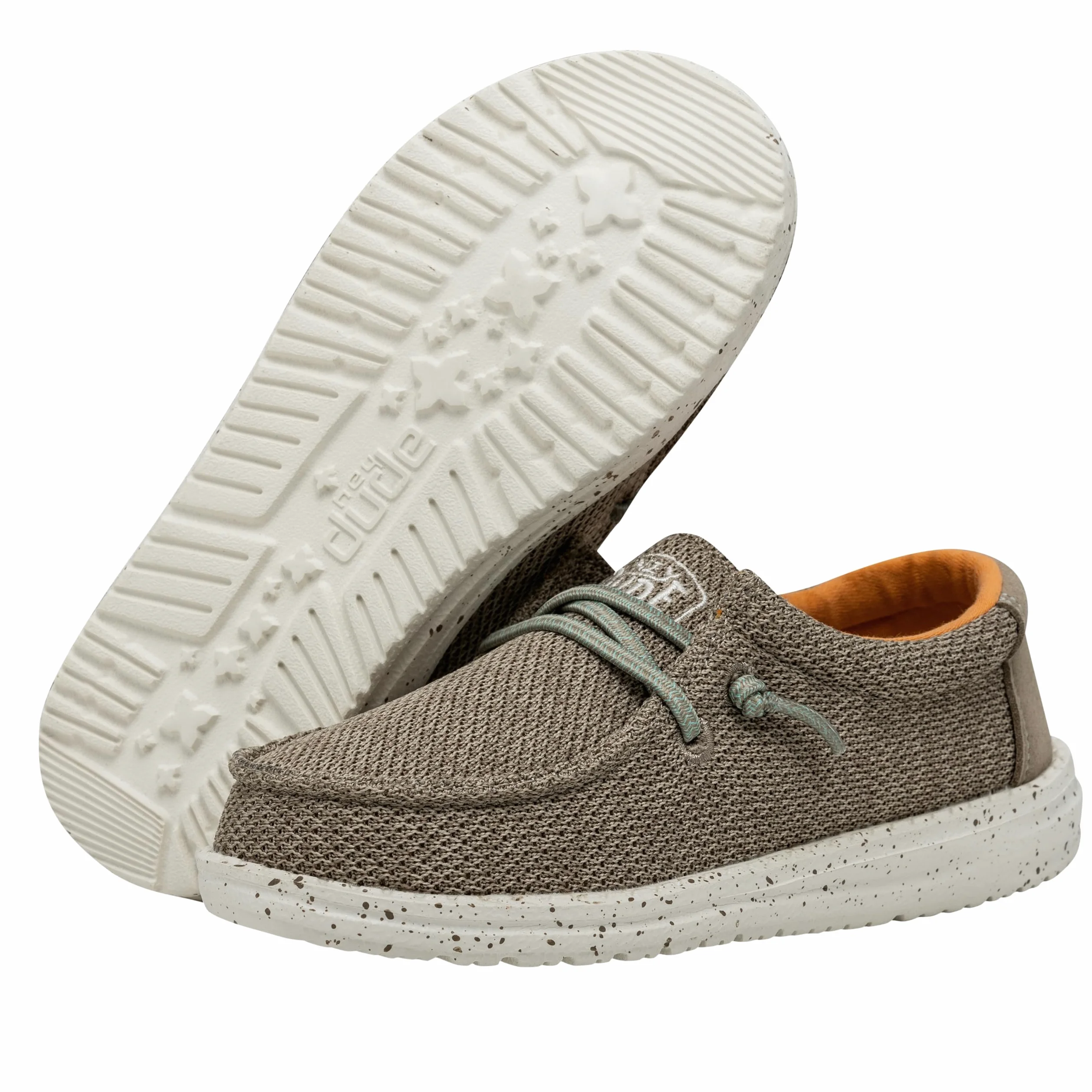 Hey Dude Wally Sneaker Verde da Bambino WALLY YOUTH 7034